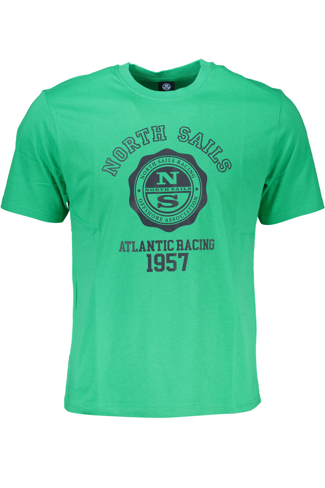 NORTH SAILS GREEN MEN'S SHORT SLEEVED T-SHIRT