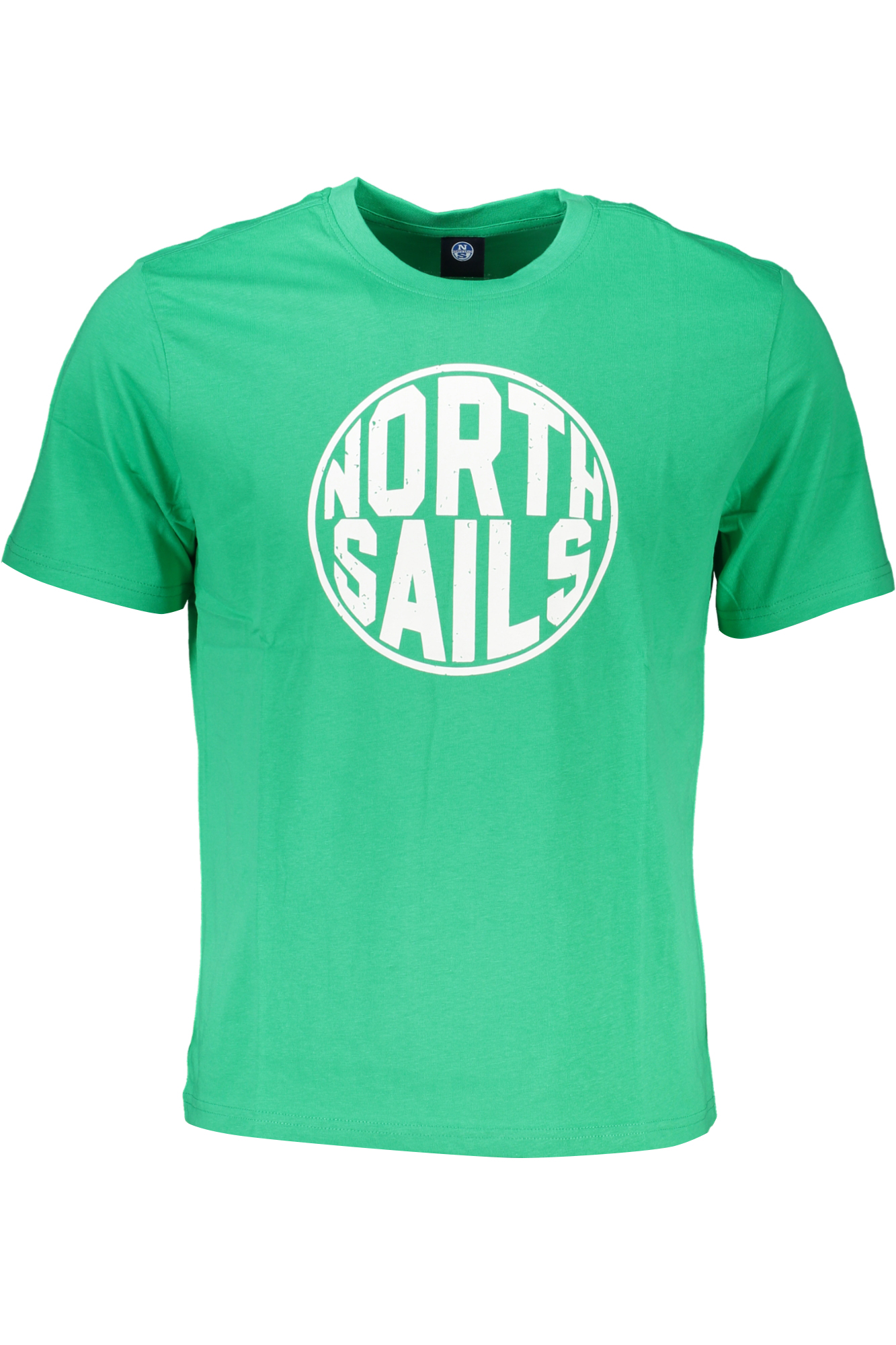 NORTH SAILS GREEN MEN'S SHORT SLEEVED T-SHIRT