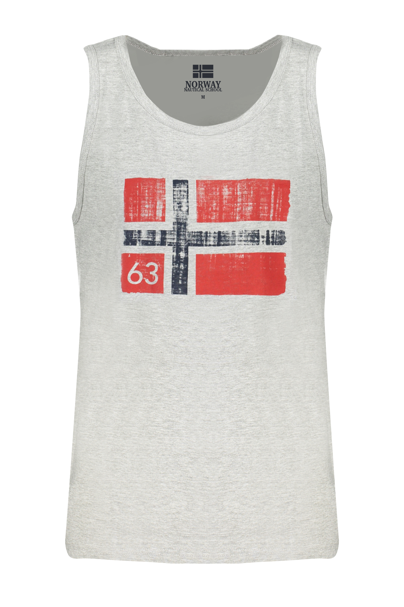 NORWAY 1963 GRAY MEN'S TANK TOP