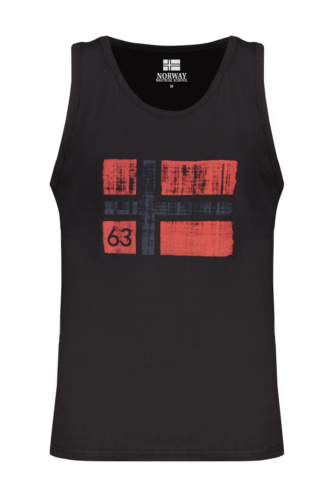 NORWAY 1963 BLACK MEN'S TANK TOP