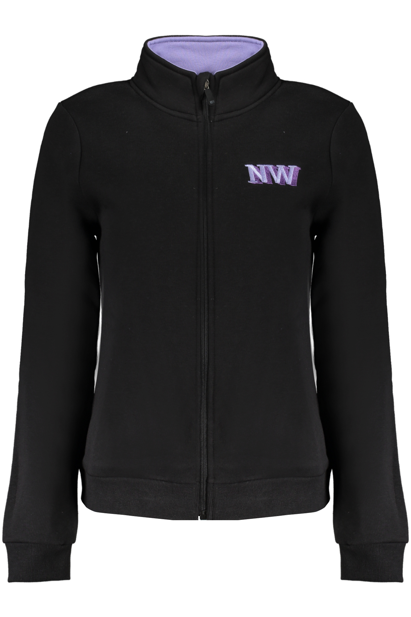 NORWAY 1963 WOMEN'S ZIP-UP SWEATSHIRT BLACK NORWAY 1963