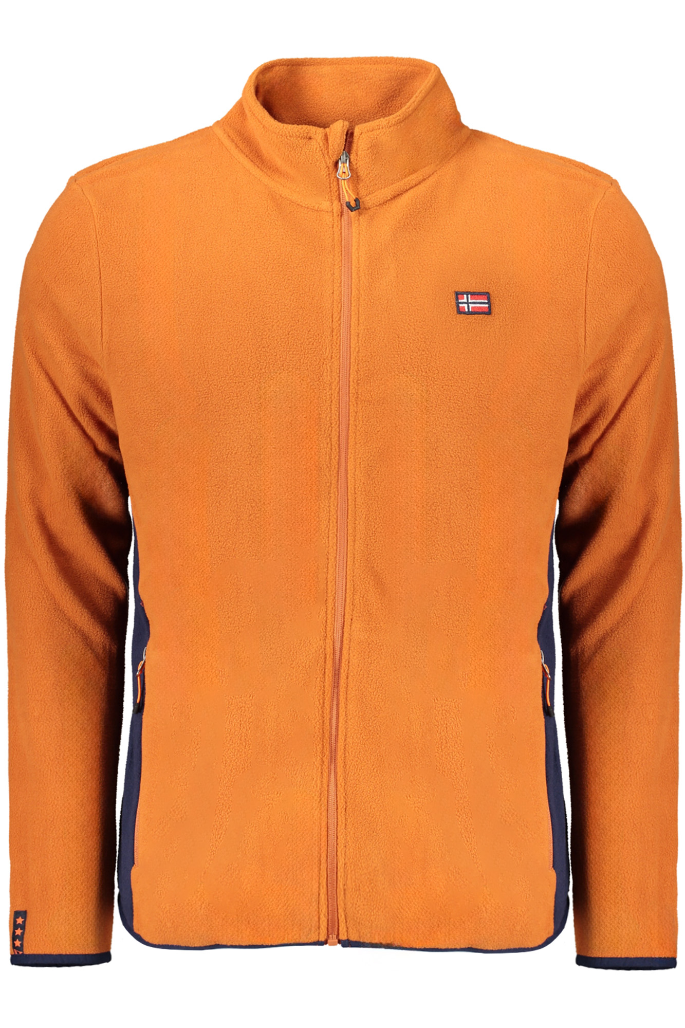 NORWAY 1963 MEN'S BROWN ZIP-UP SWEATSHIRT