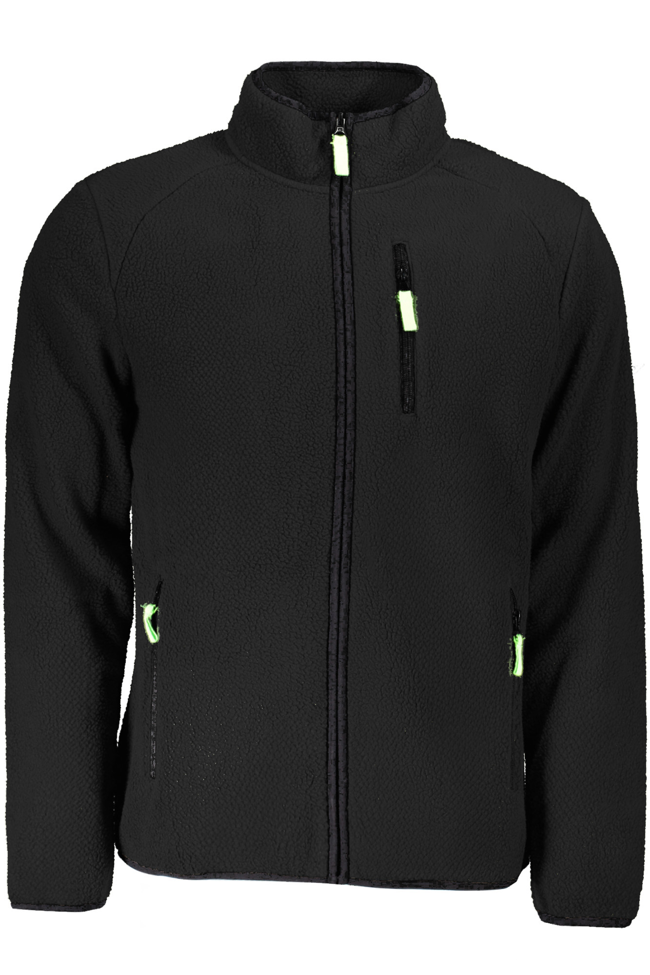 NORWAY 1963 MEN'S BLACK ZIP-UP SWEATSHIRT