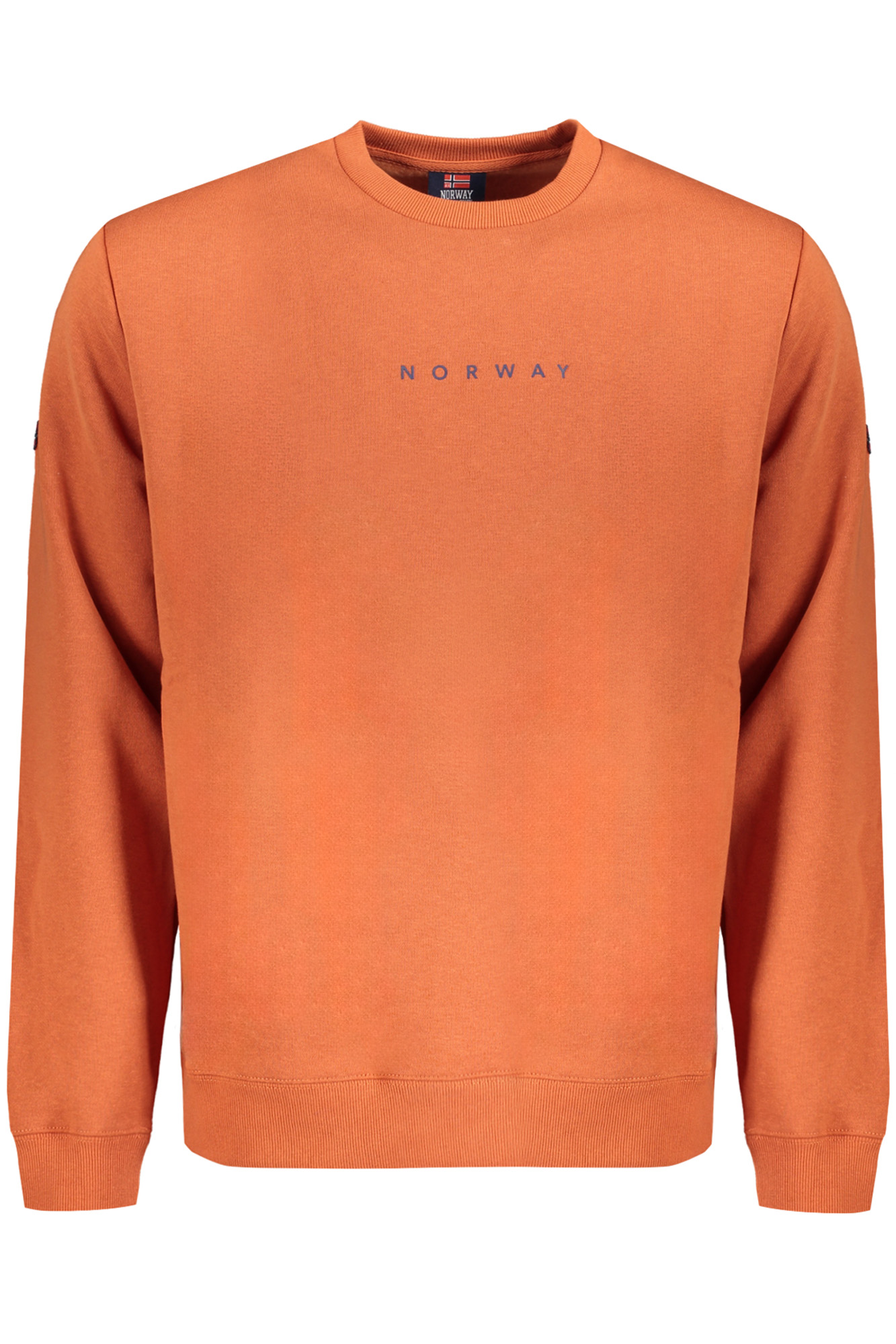 NORWAY 1963 MEN'S BROWN ZIP-UP SWEATSHIRT NORWAY 1963