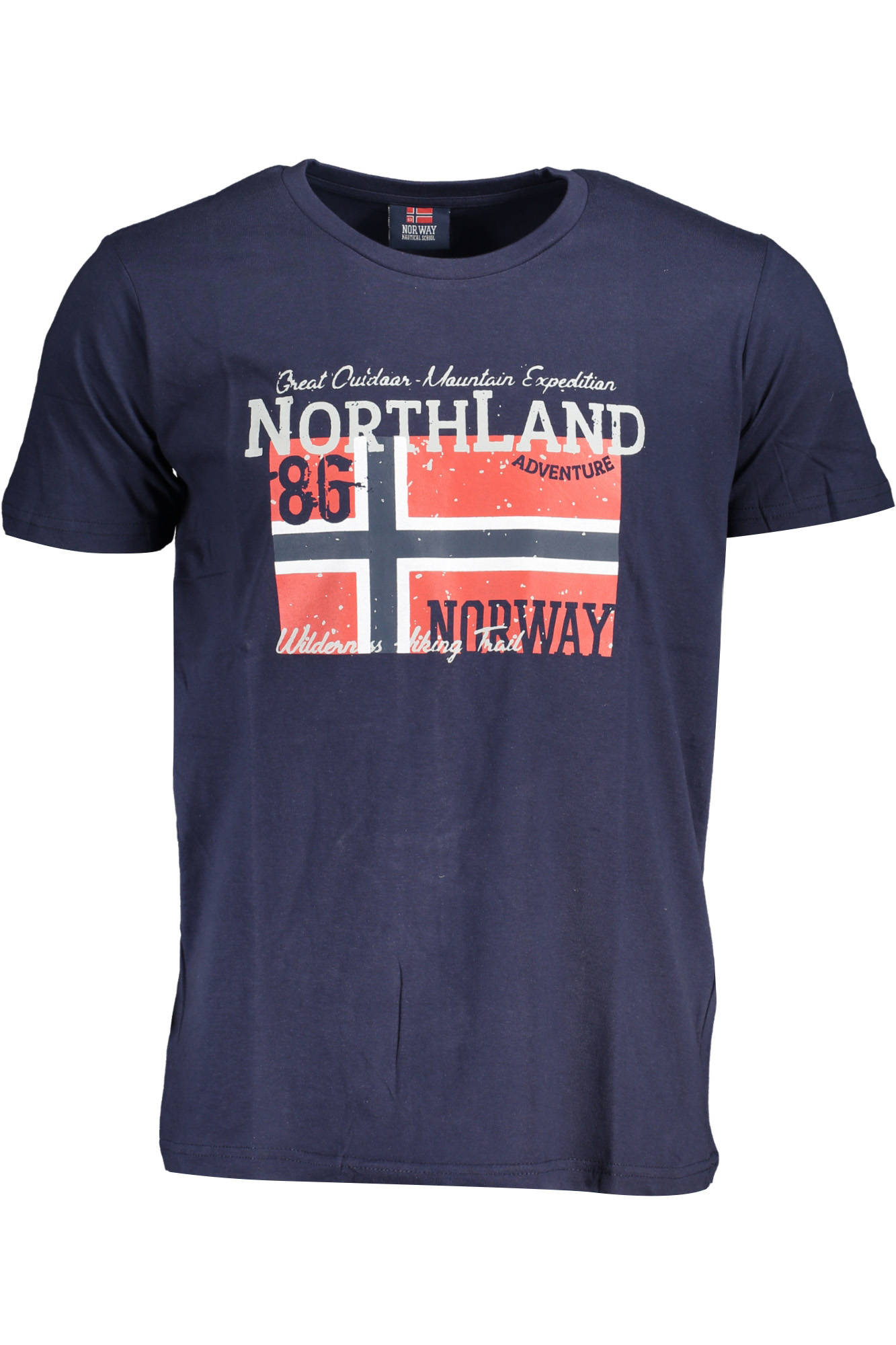 NORWAY 1963 MEN'S BLUE SHORT SLEEVED T-SHIRT