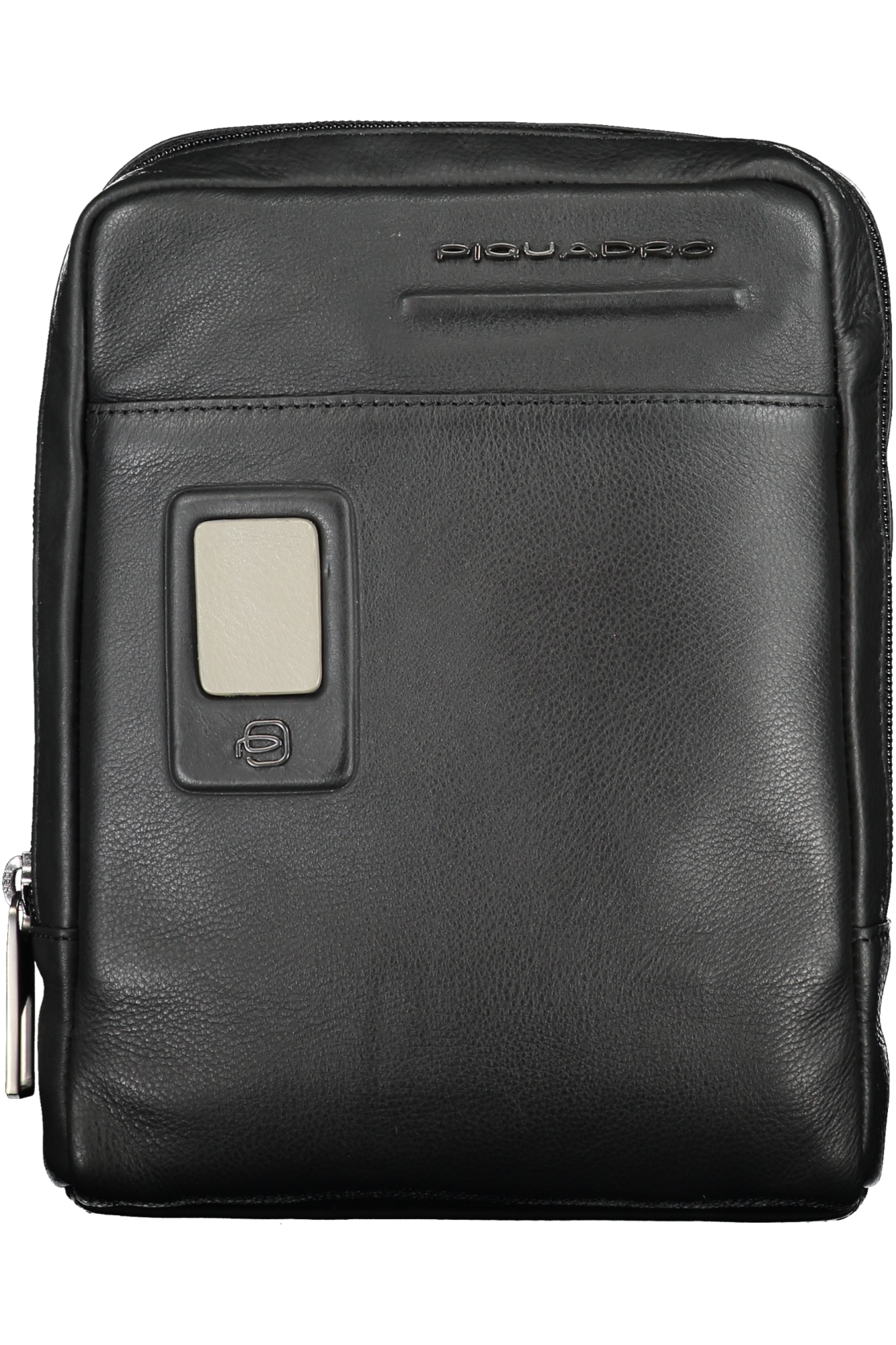 PIQUADRO MEN'S SHOULDER BAG BLACK