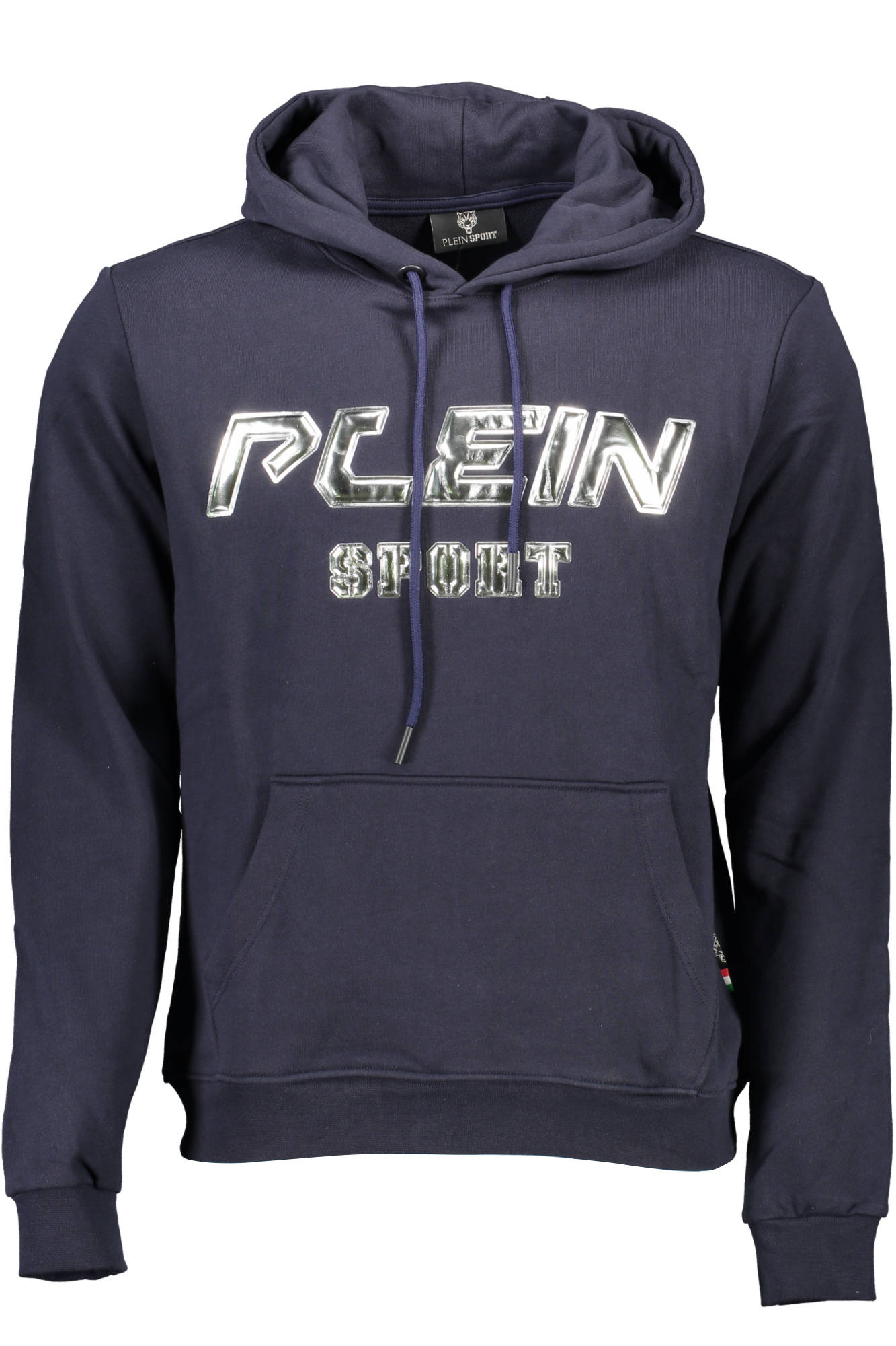 PLEIN SPORT SWEATSHIRT WITHOUT ZIP MAN BLUE