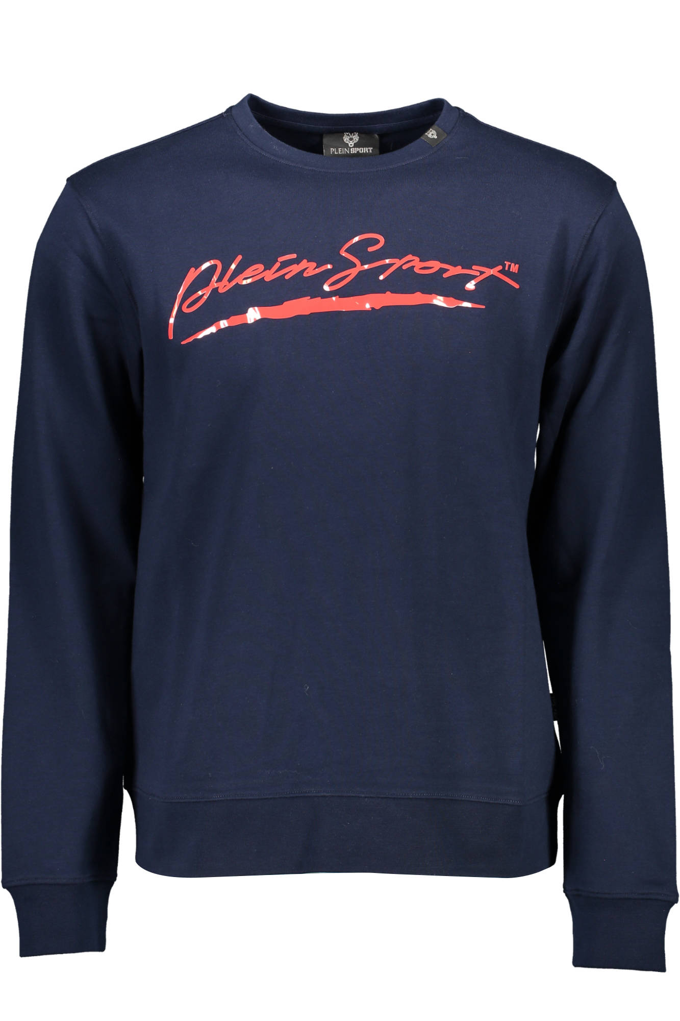 PLEIN SPORT SWEATSHIRT WITHOUT ZIP MAN BLUE