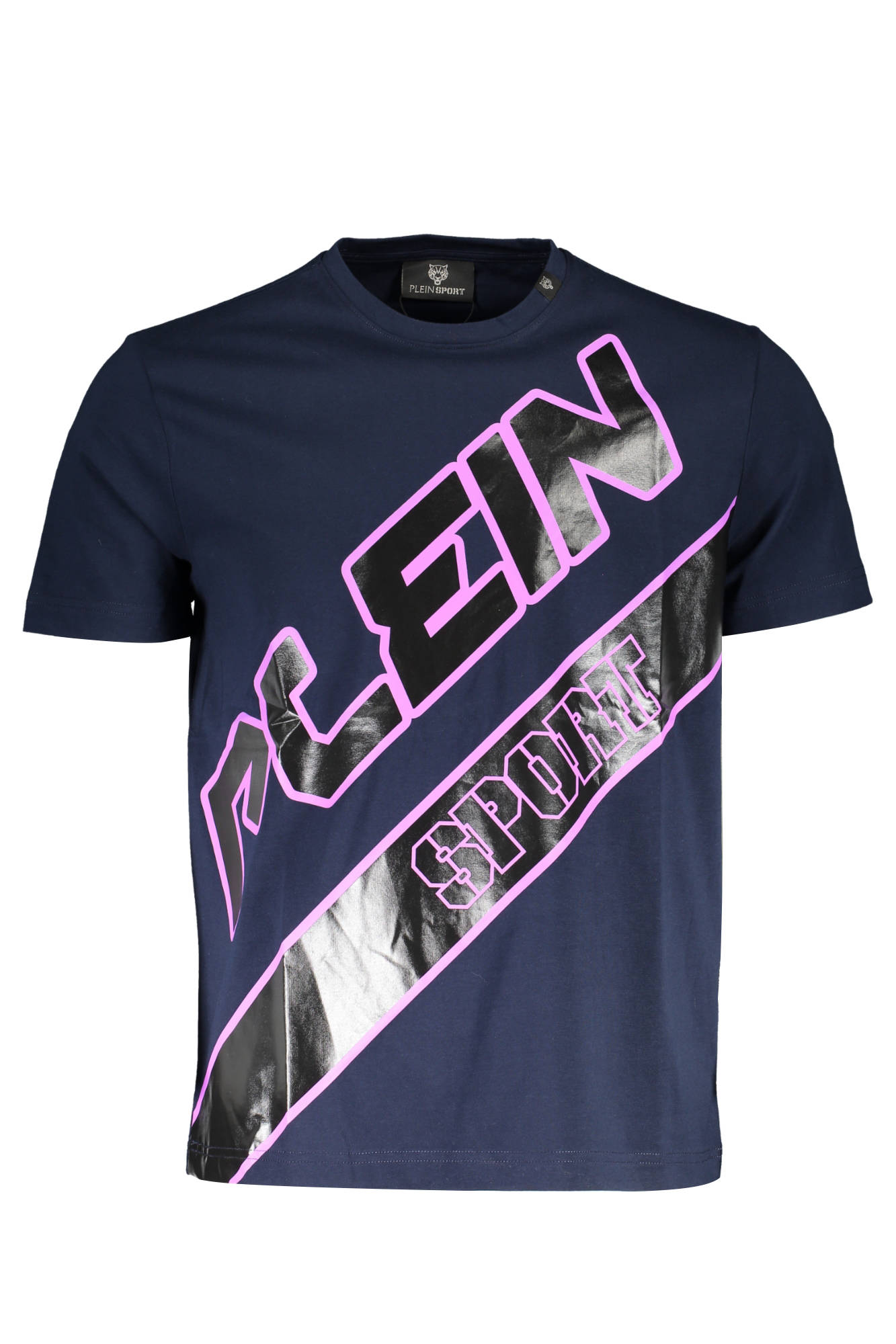 PLEIN SPORT MEN'S SHORT SLEEVE T-SHIRT BLUE