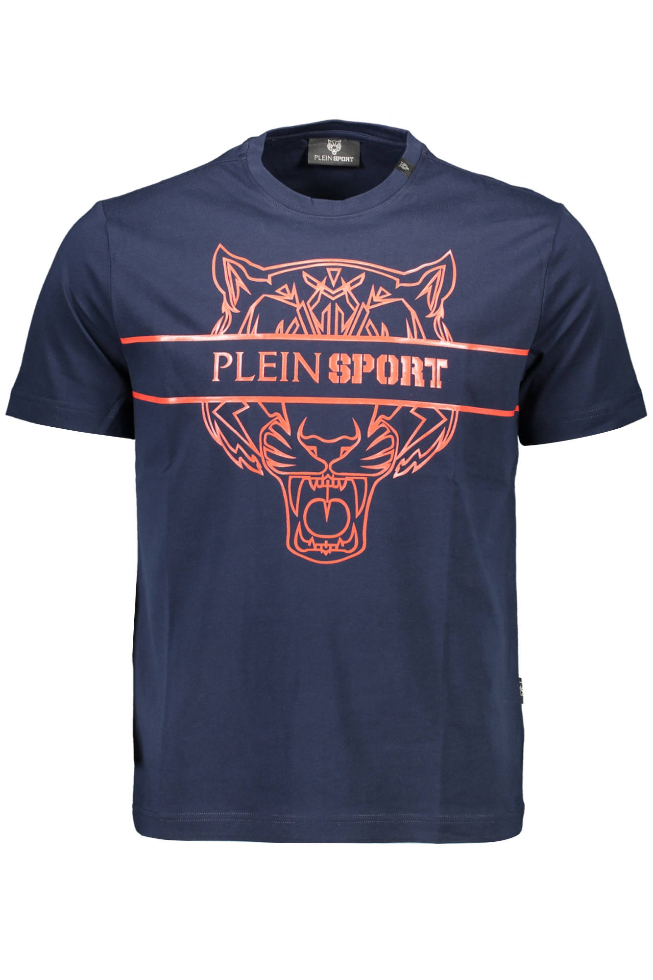 PLEIN SPORT MEN'S SHORT SLEEVE T-SHIRT BLUE