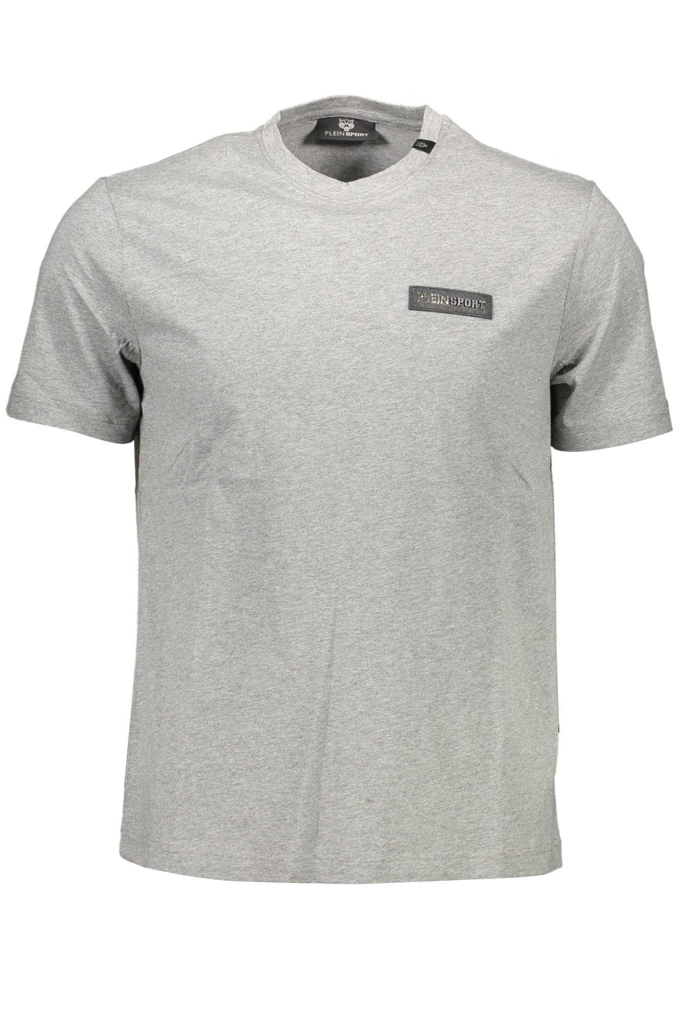 PLEIN SPORT MEN'S SHORT SLEEVE T-SHIRT GRAY