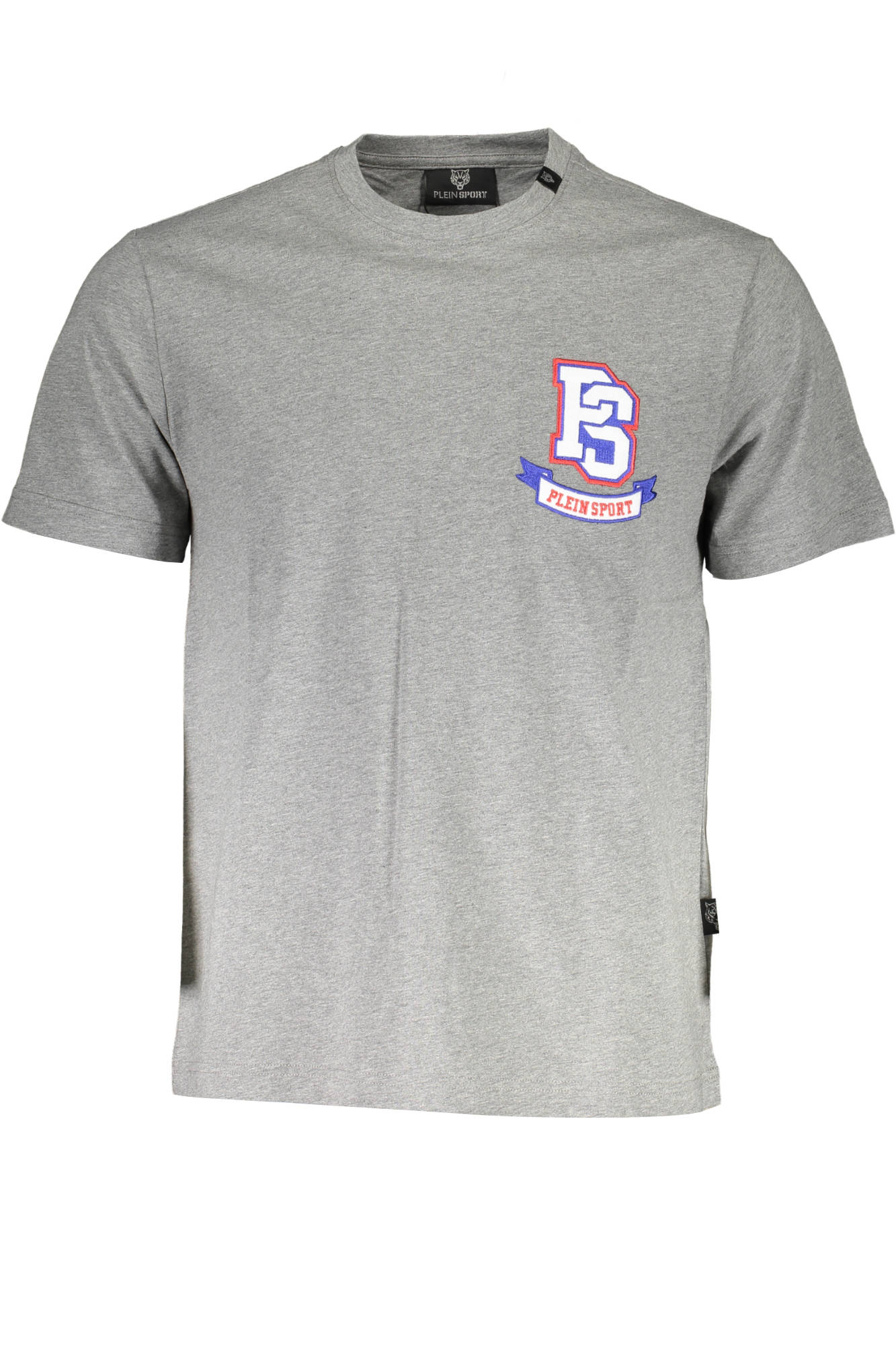 PLEIN SPORT MEN'S SHORT SLEEVE T-SHIRT GRAY