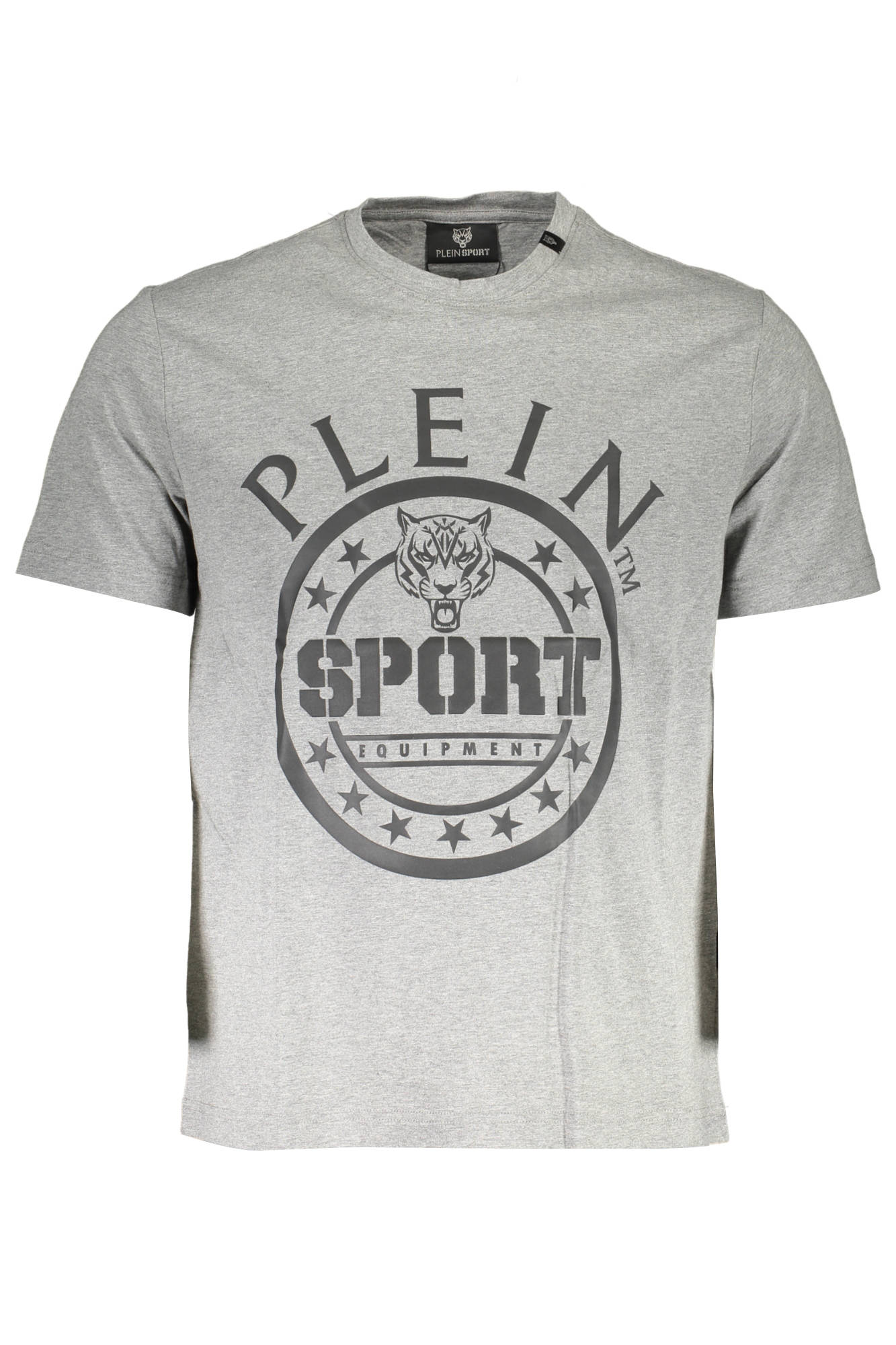 PLEIN SPORT MEN'S SHORT SLEEVE T-SHIRT GRAY