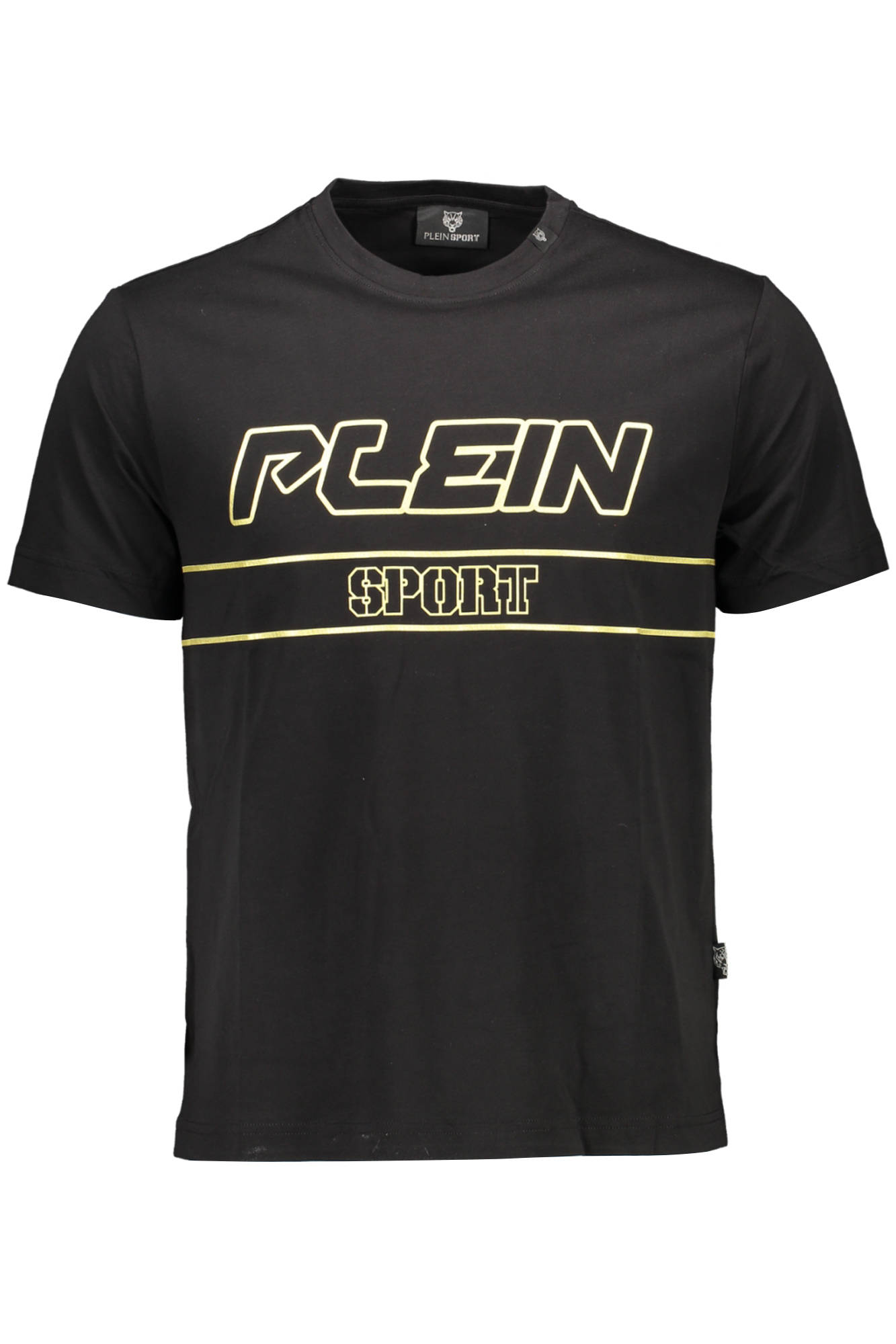 PLEIN SPORT MEN'S SHORT SLEEVE T-SHIRT BLACK
