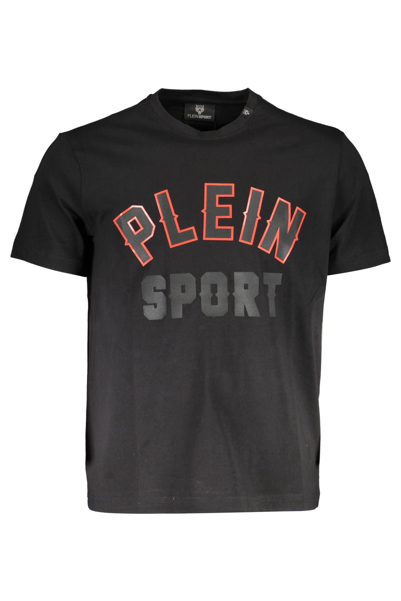 PLEIN SPORT MEN'S SHORT SLEEVE T-SHIRT BLACK