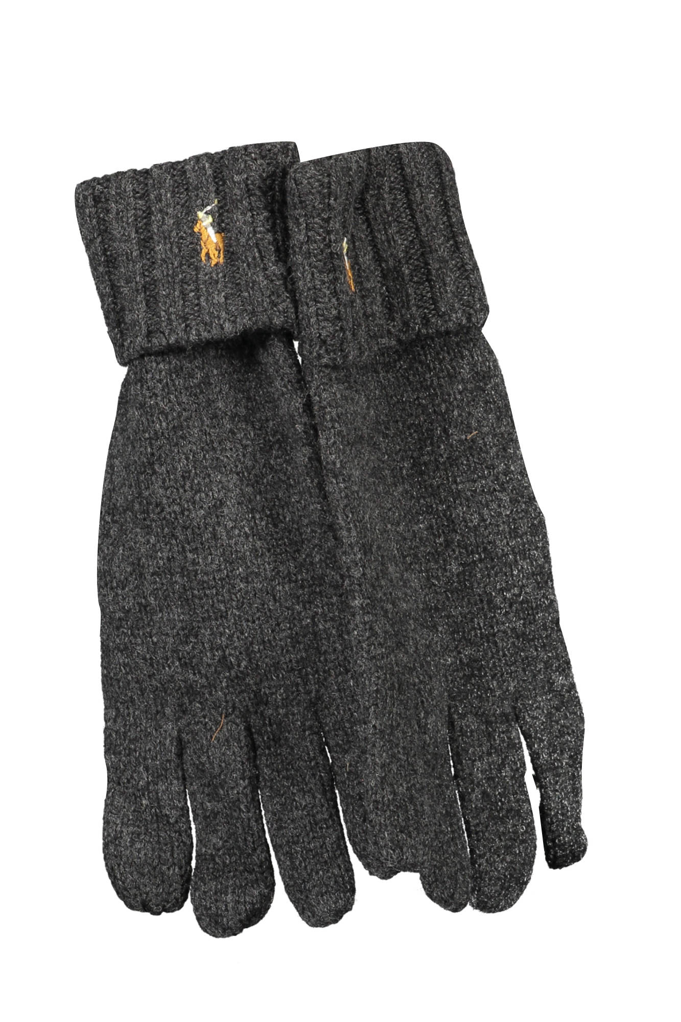RALPH LAUREN MEN'S GRAY GLOVES
