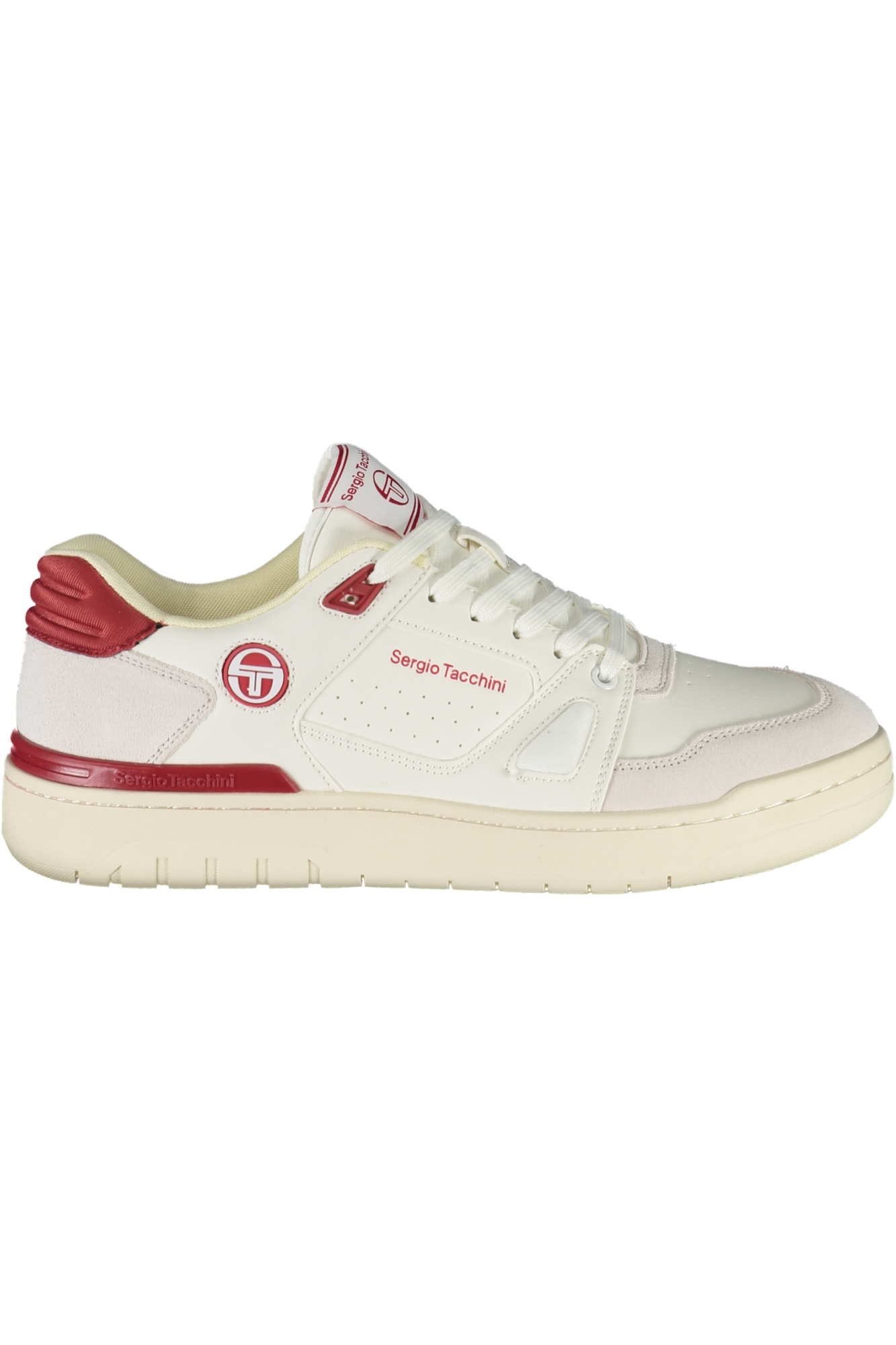 SERGIO TACCHINI WHITE MEN'S SPORTS SHOES