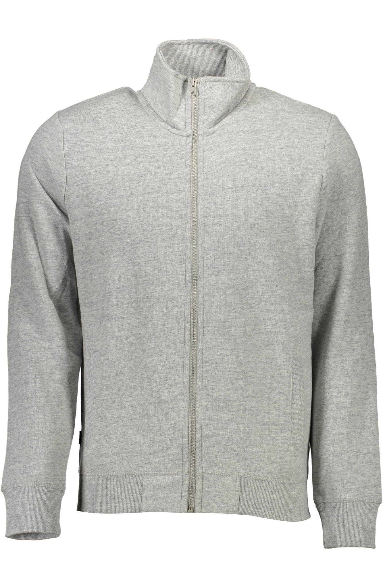 SUPERDRY SWEATSHIRT WITH ZIP MAN GRAY