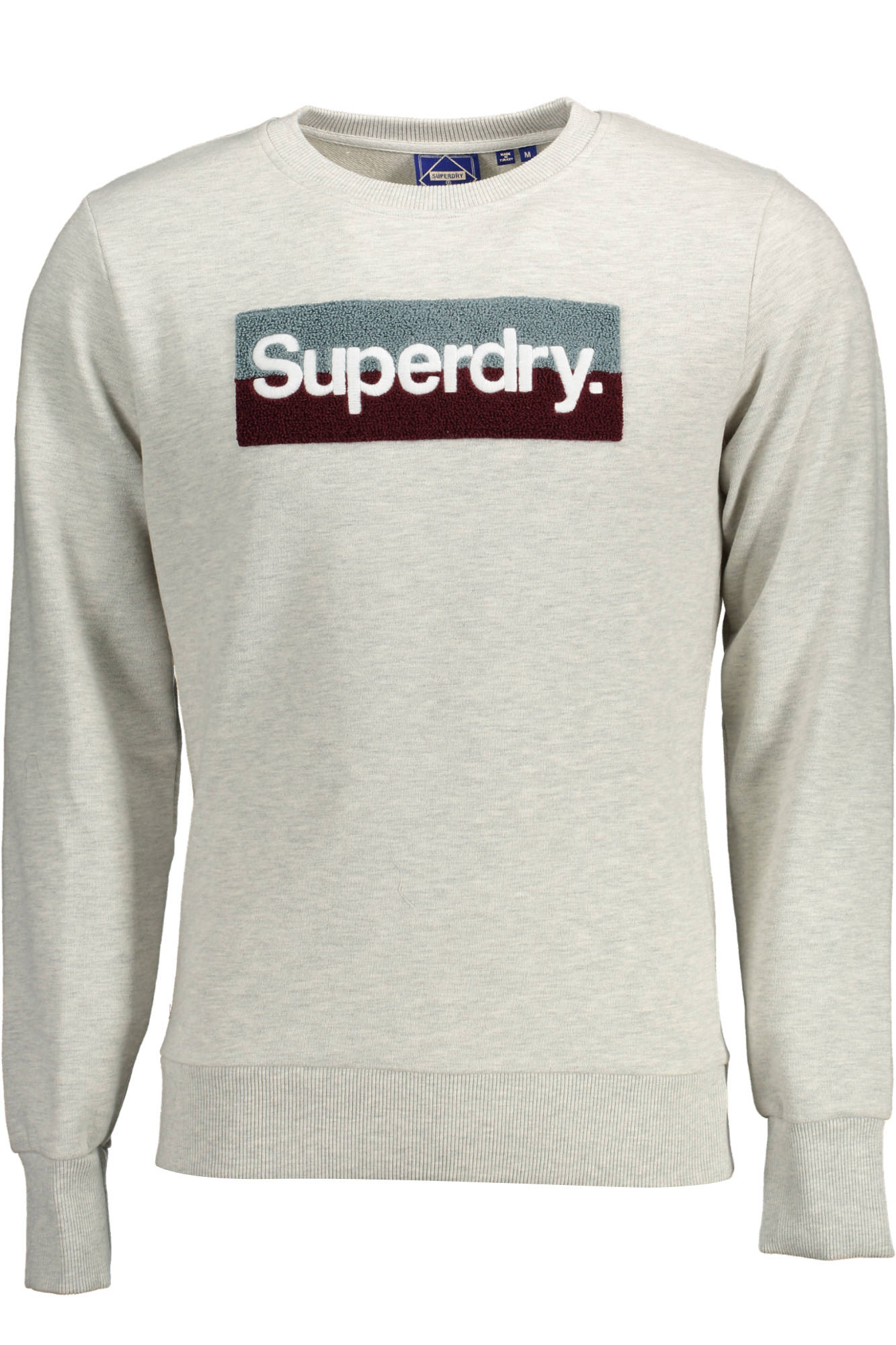SUPERDRY SWEATSHIRT WITHOUT ZIP MAN GRAY SUPERDRY