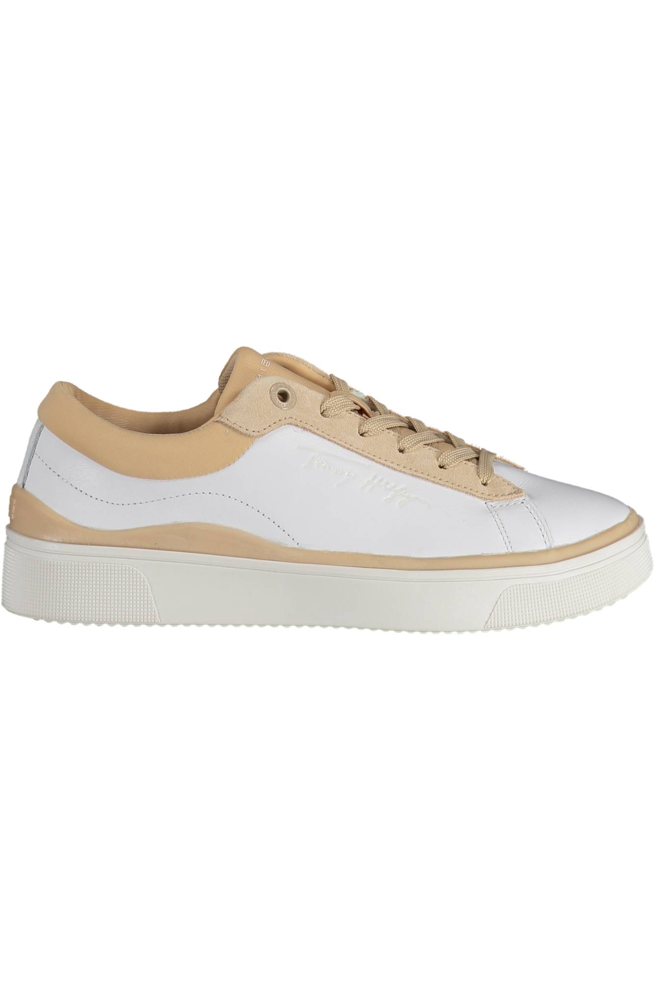 TOMMY HILFIGER WHITE WOMEN'S SPORTS SHOES