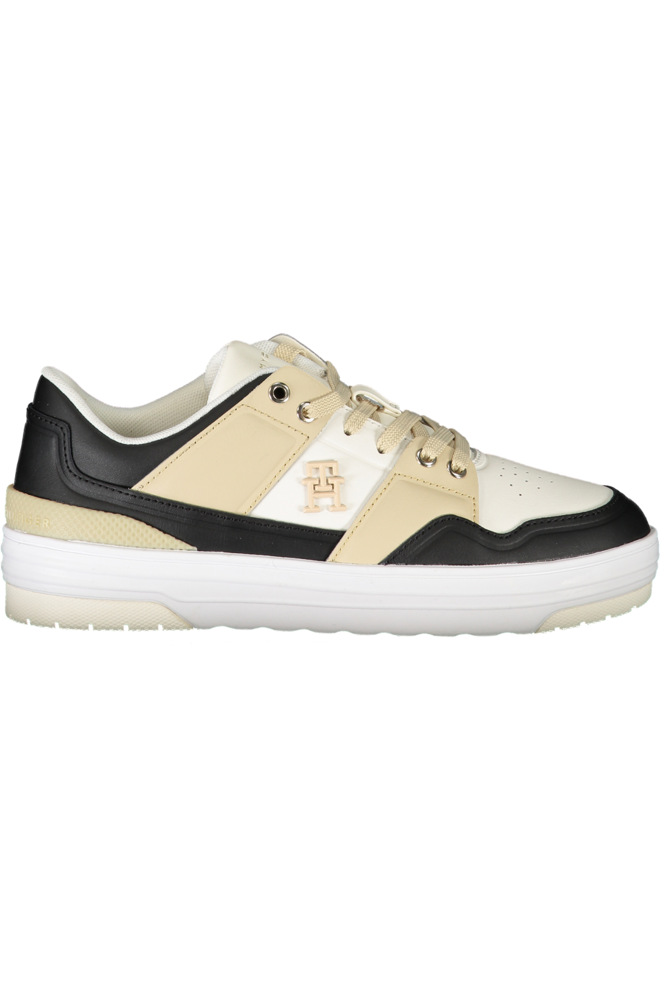 TOMMY HILFIGER WHITE WOMEN'S SPORTS SHOES