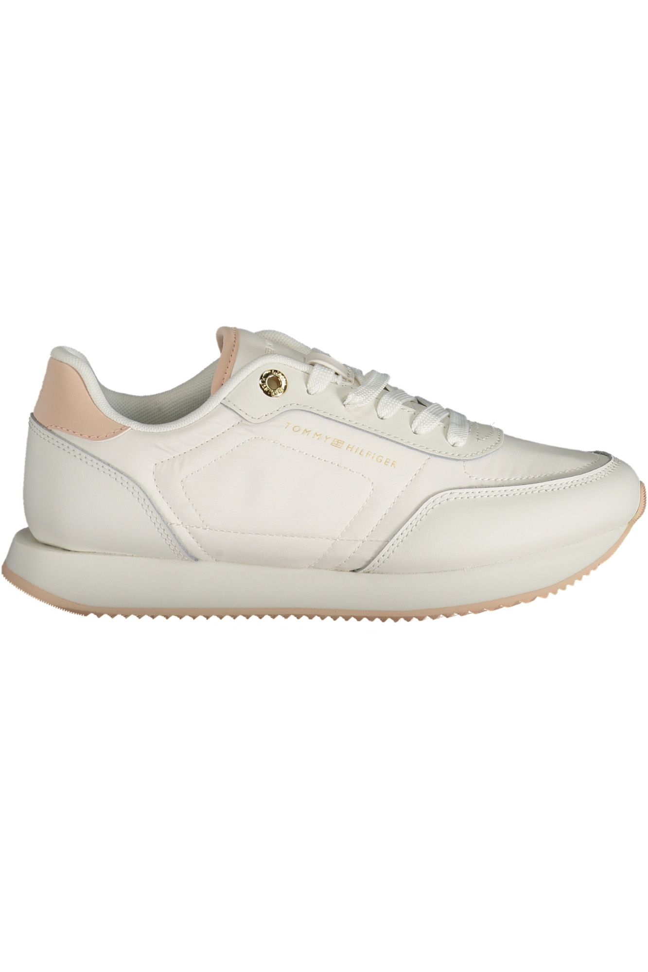 TOMMY HILFIGER WHITE WOMEN'S SPORTS SHOES