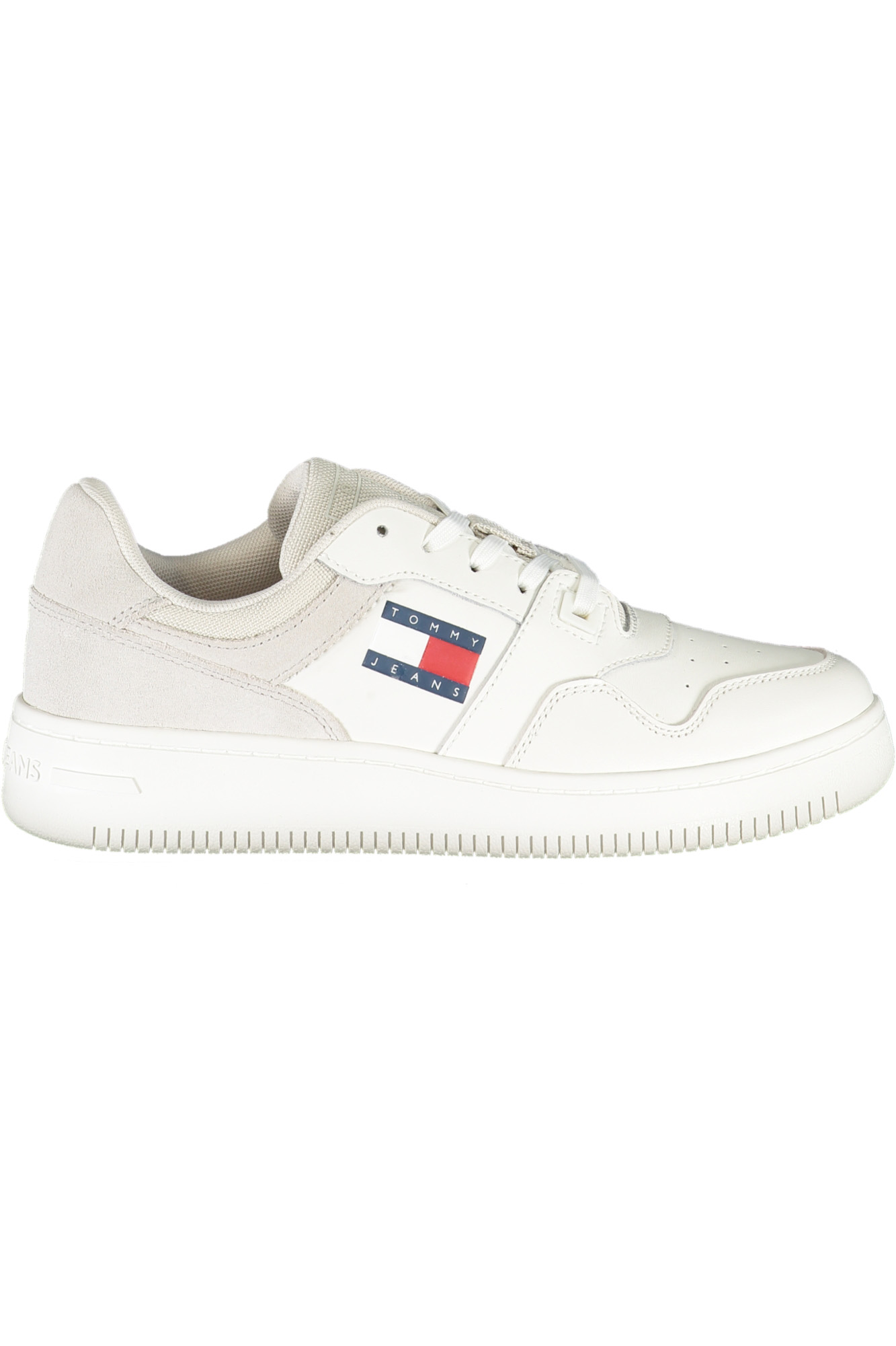 TOMMY HILFIGER WHITE WOMEN'S SPORTS SHOES