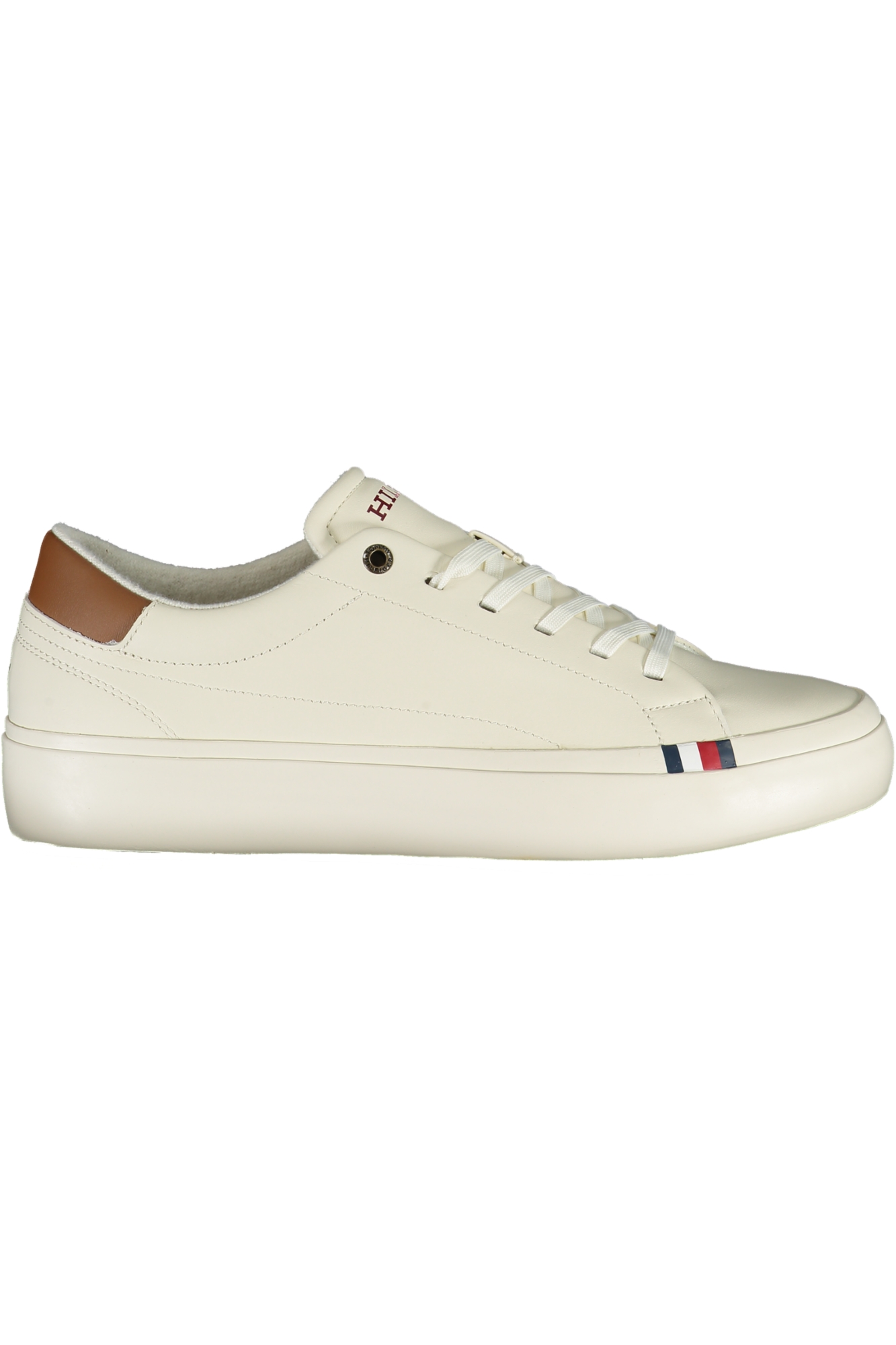 TOMMY HILFIGER MEN'S WHITE SPORTS SHOES