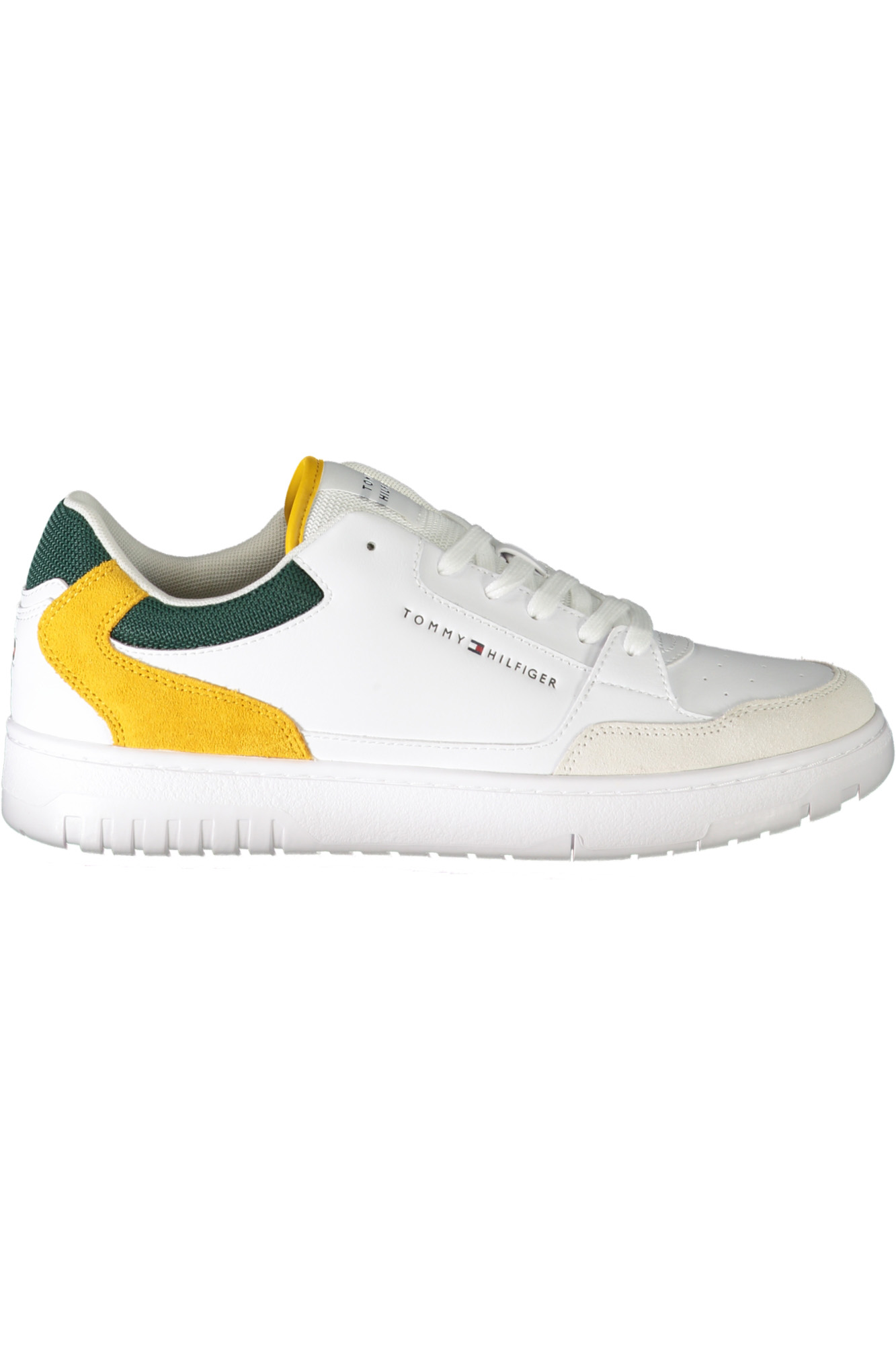 TOMMY HILFIGER MEN'S SPORTS SHOES WHITE