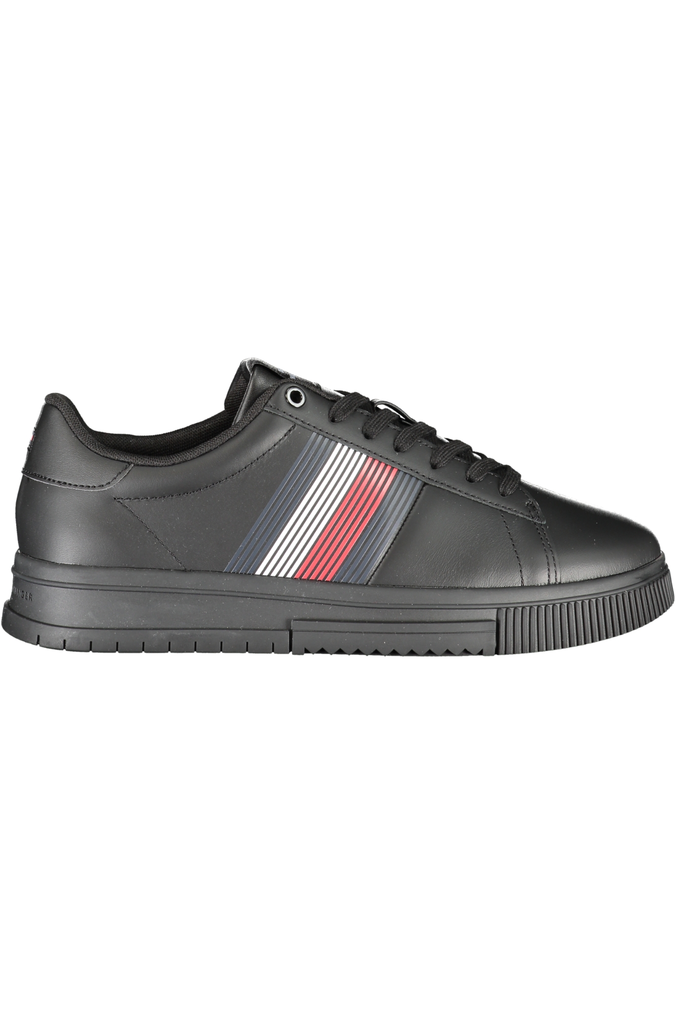 TOMMY HILFIGER BLACK MEN'S SPORTS SHOES
