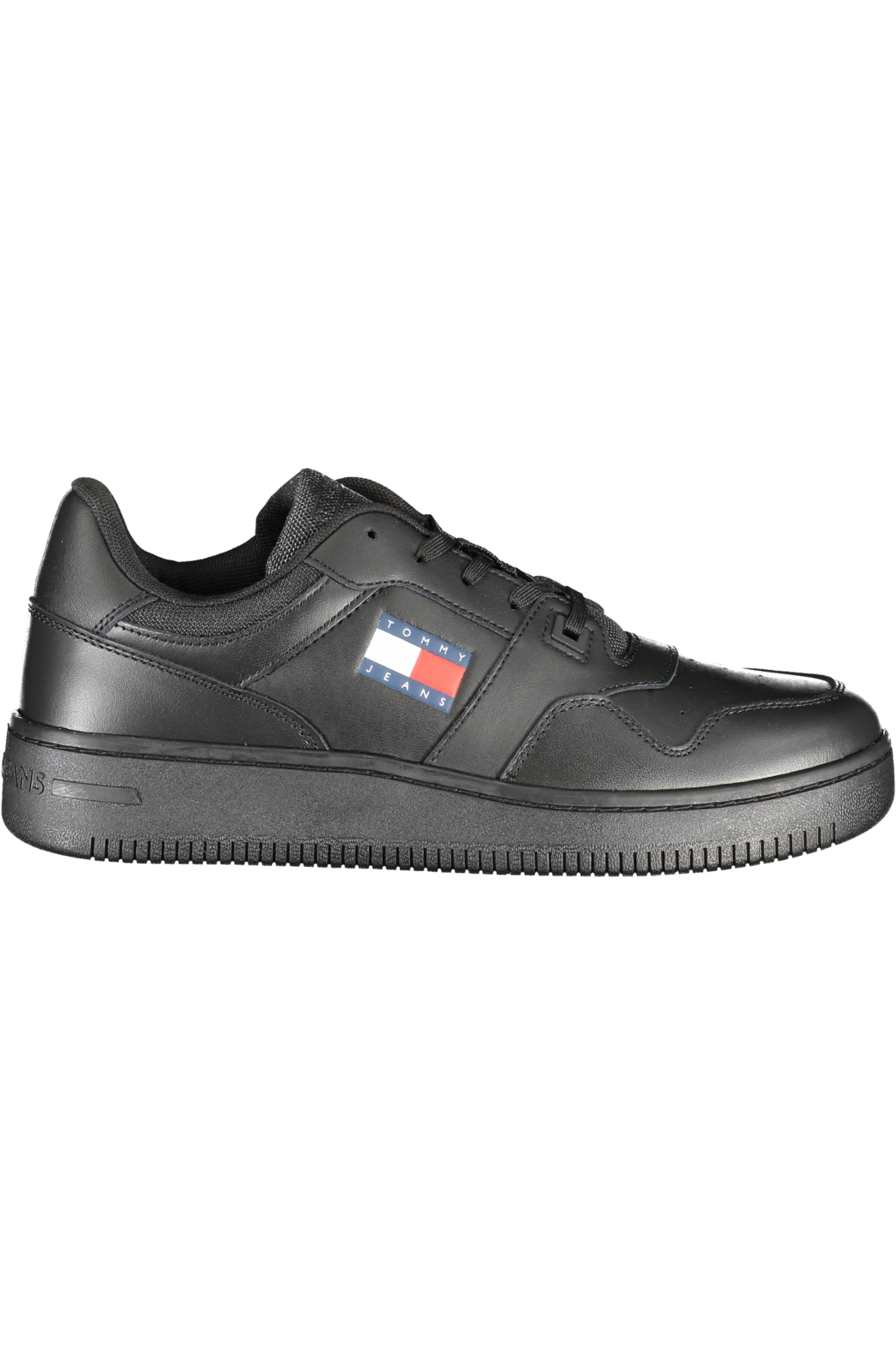 TOMMY HILFIGER BLACK MEN'S SPORTS SHOES