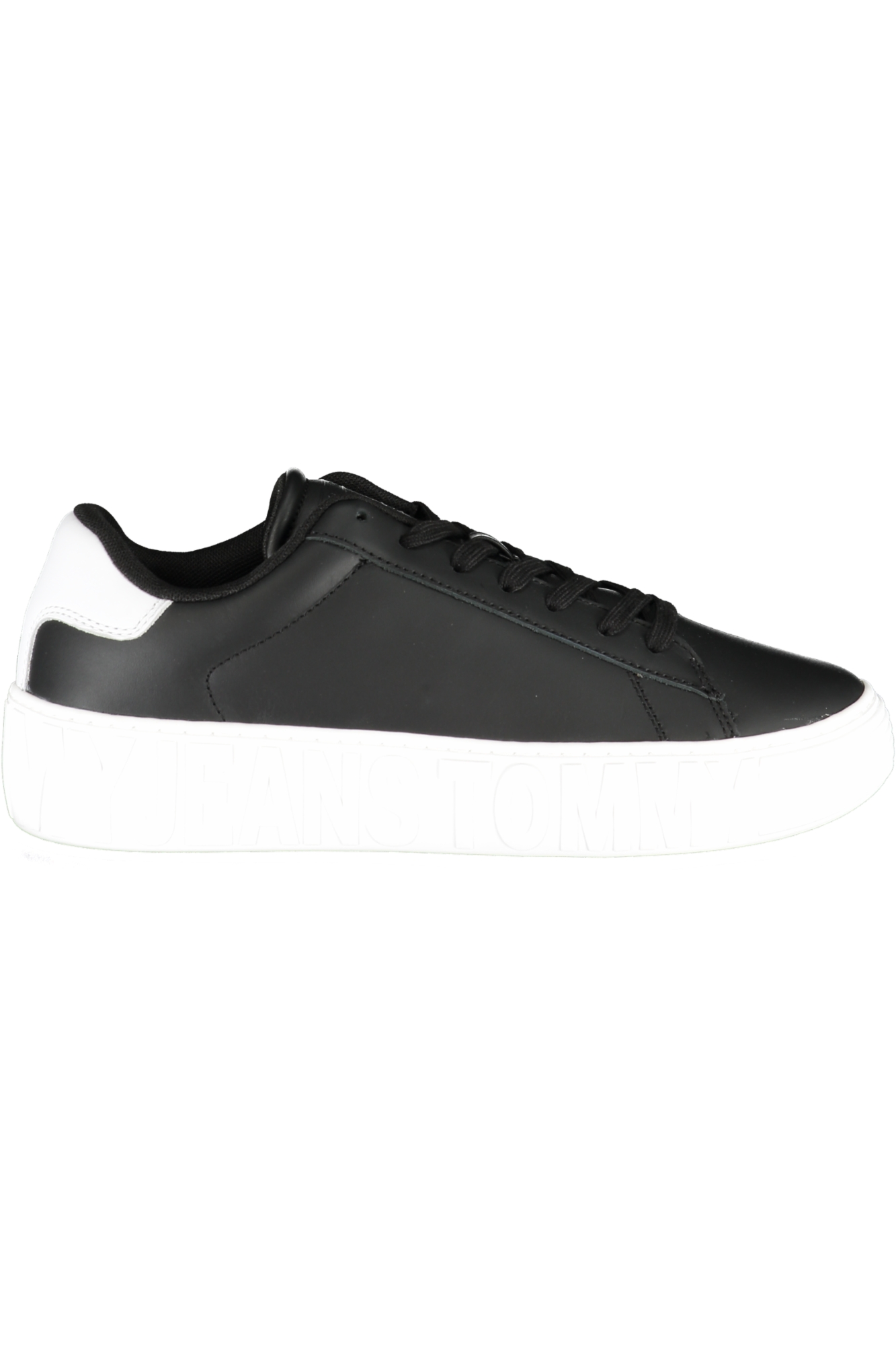 TOMMY HILFIGER BLACK MEN'S SPORTS SHOES