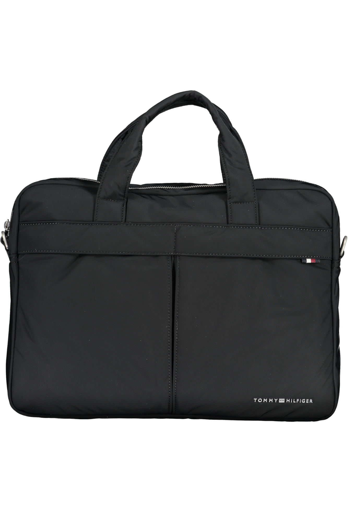 TOMMY HILFIGER BLACK MAN BRIEFCASE