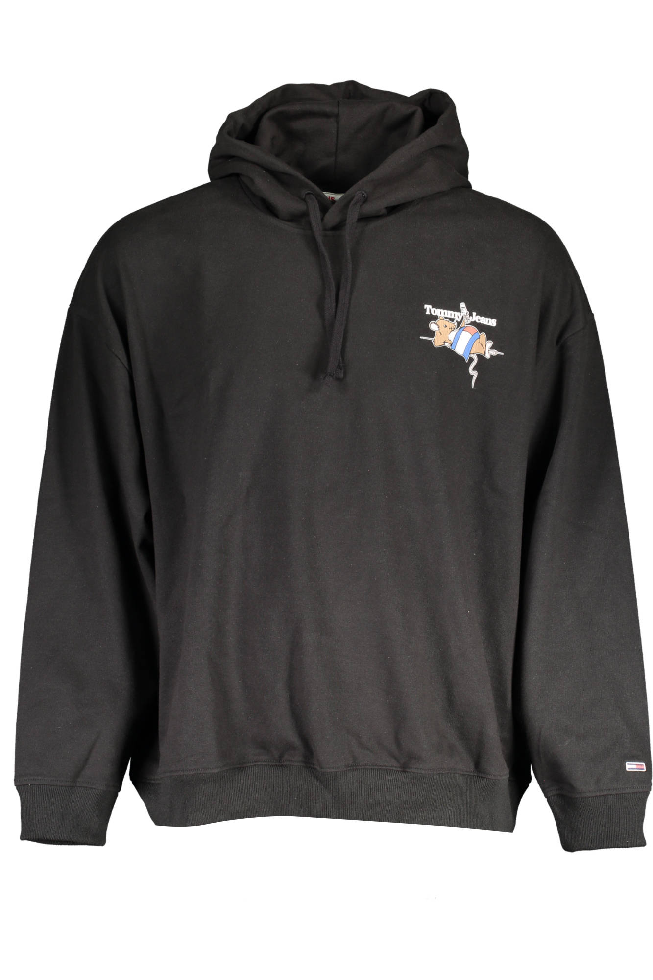 TOMMY HILFIGER SWEATSHIRT WITHOUT ZIP BLACK MAN