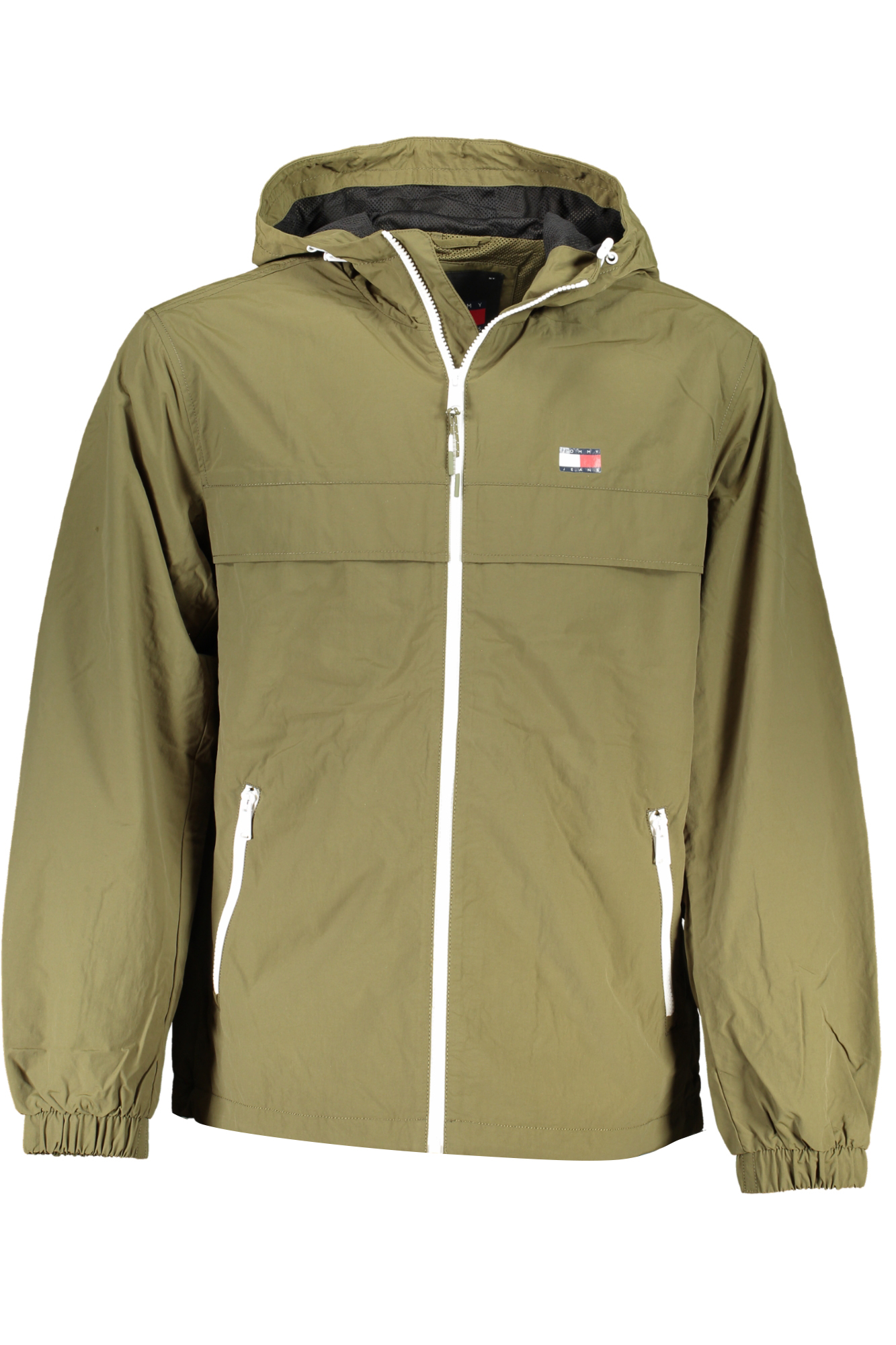 TOMMY HILFIGER MEN'S GREEN SPORTS JACKET