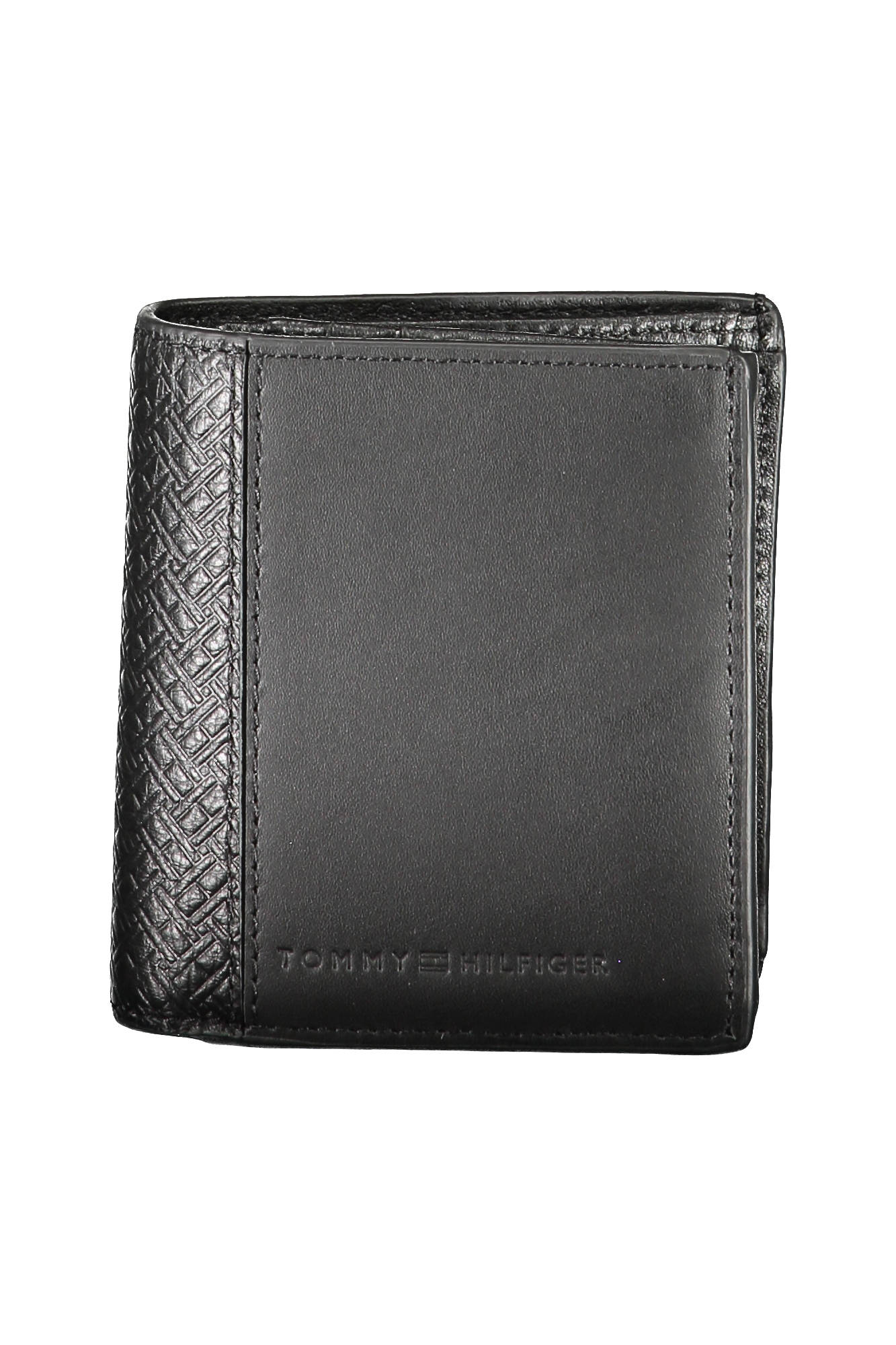 TOMMY HILFIGER BLACK MEN'S WALLET