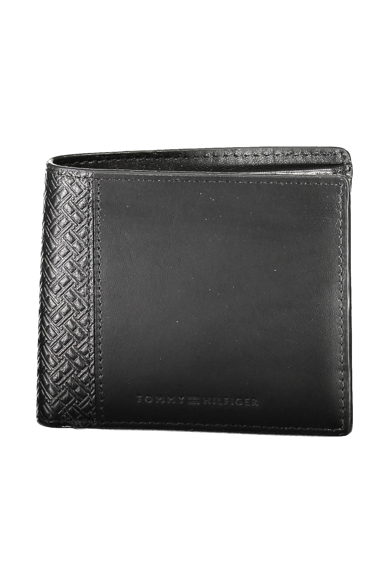 TOMMY HILFIGER BLACK MEN'S WALLET