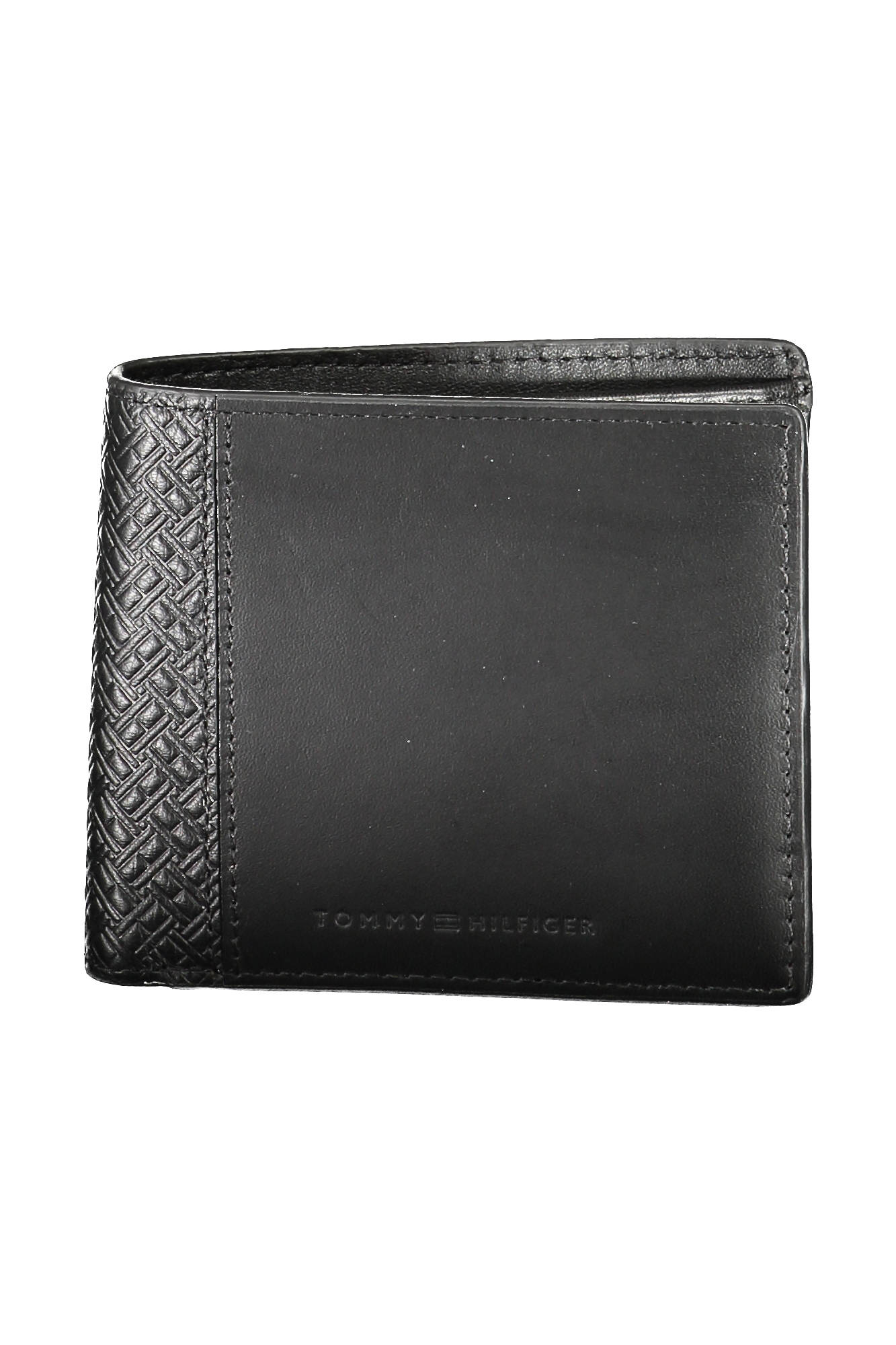 TOMMY HILFIGER BLACK MEN'S WALLET