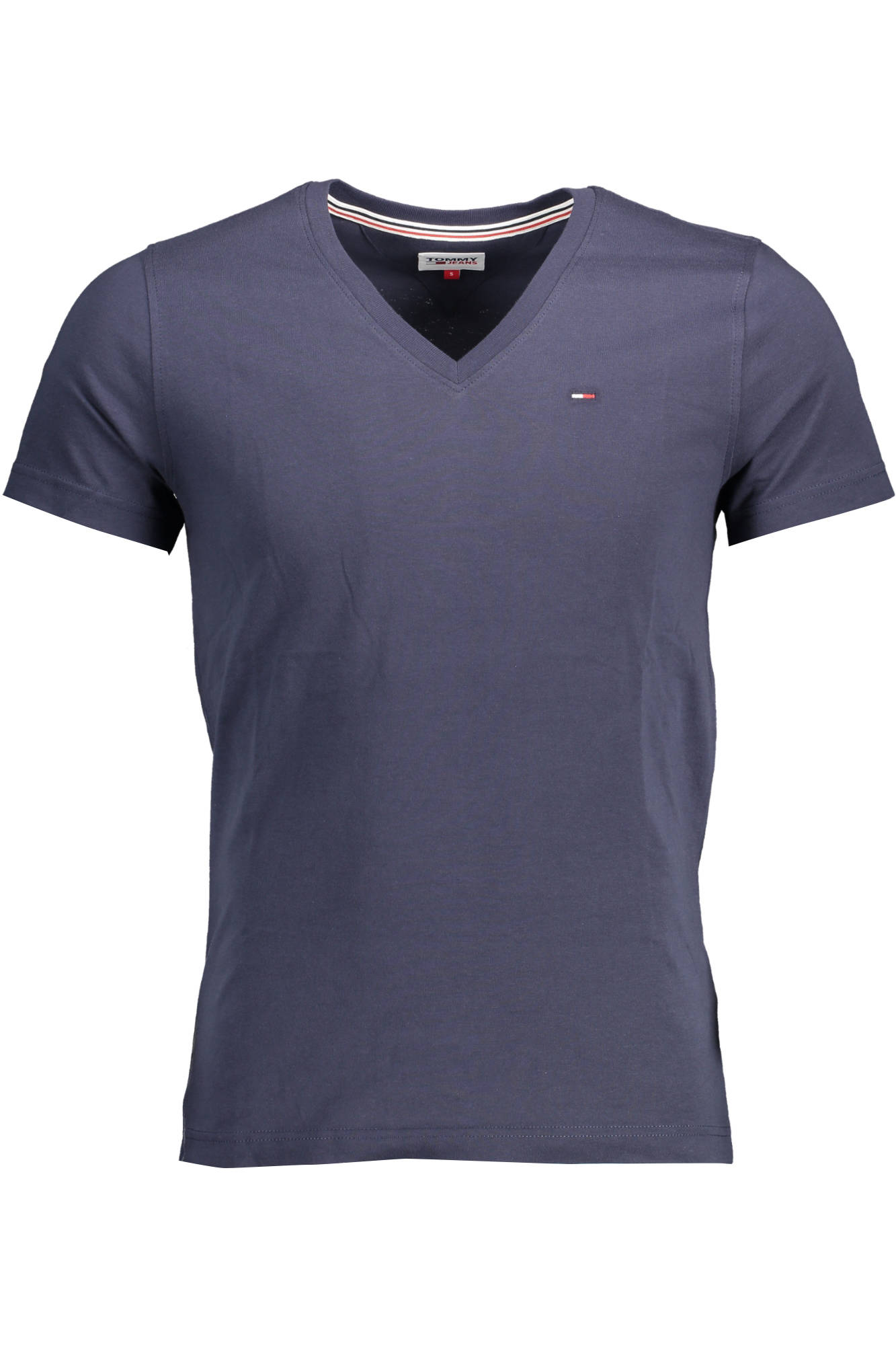 TOMMY HILFIGER MEN'S SHORT SLEEVE T-SHIRT BLUE