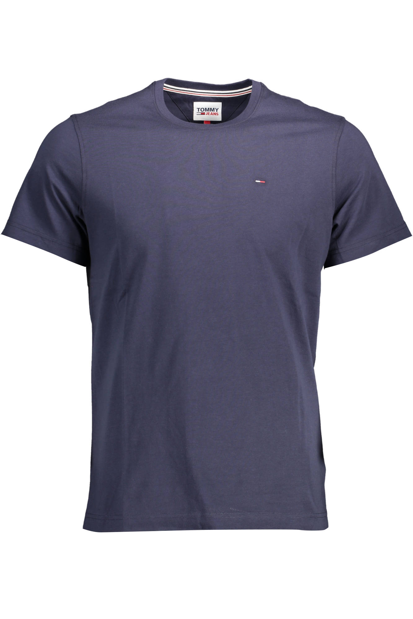 TOMMY HILFIGER MEN'S SHORT SLEEVE T-SHIRT BLUE