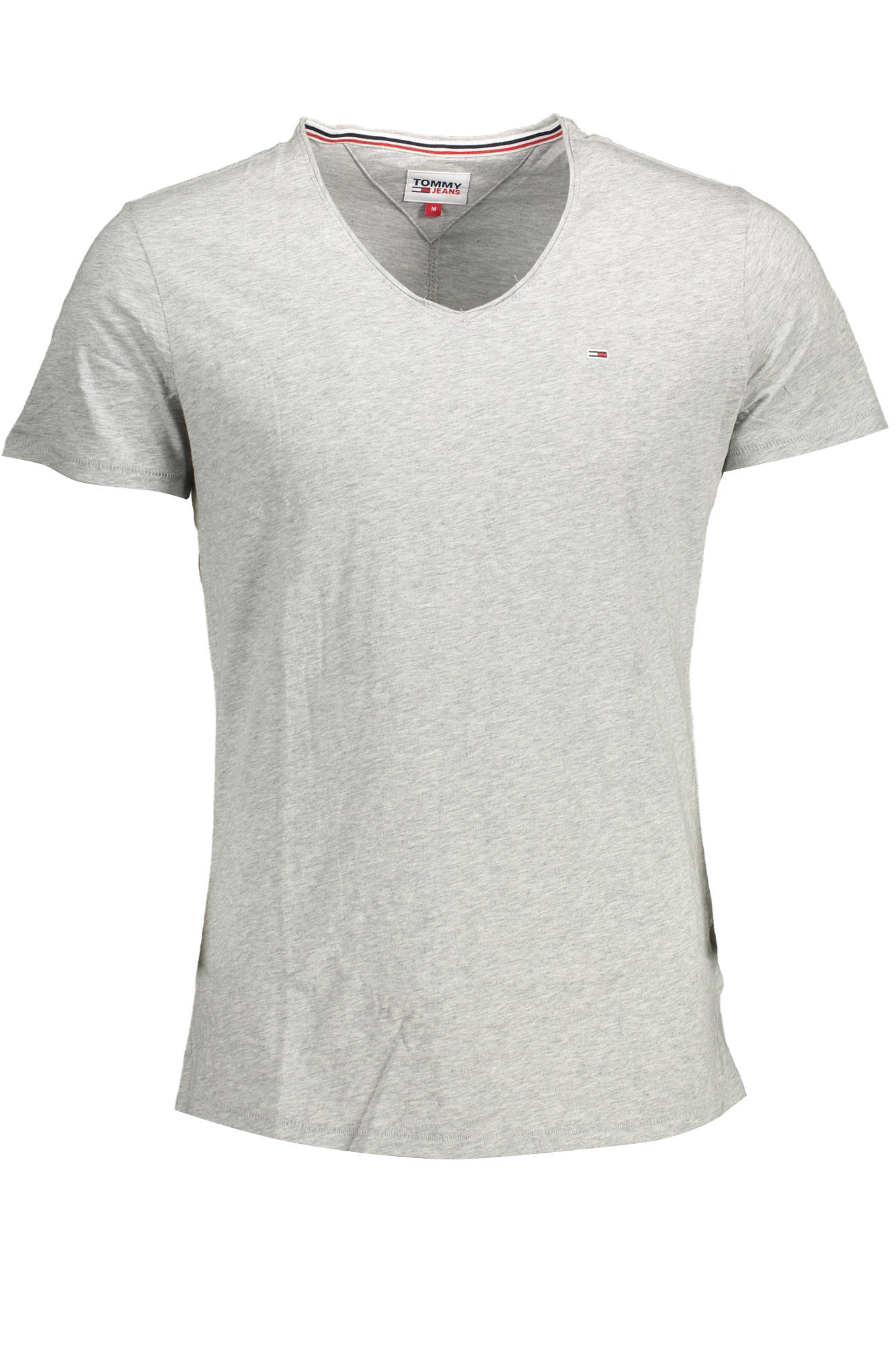 TOMMY HILFIGER MEN'S SHORT SLEEVE T-SHIRT GRAY