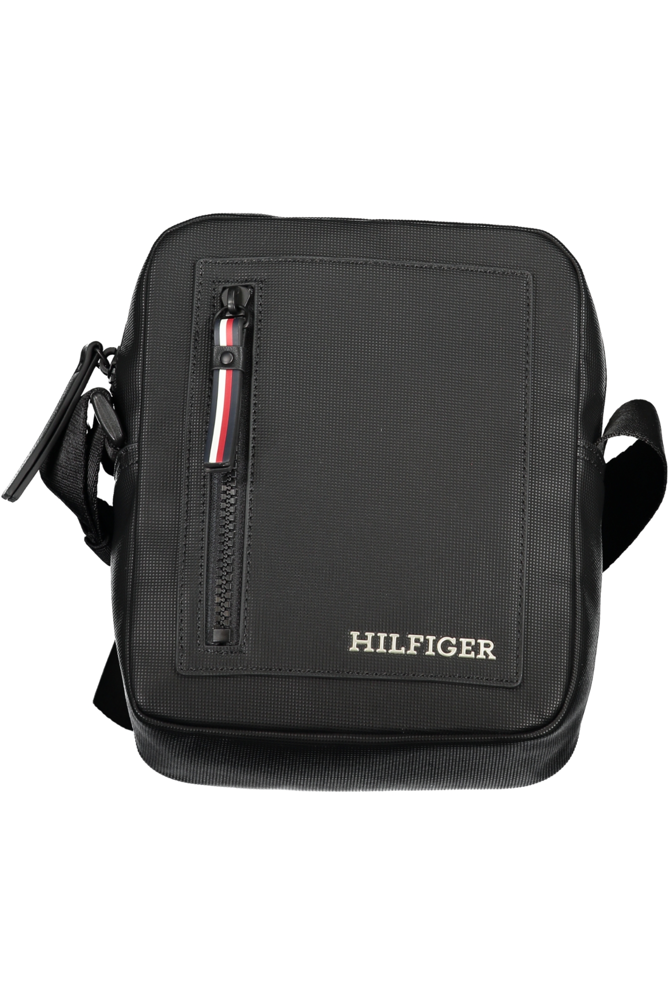 TOMMY HILFIGER MEN'S BLACK SHOULDER BAG