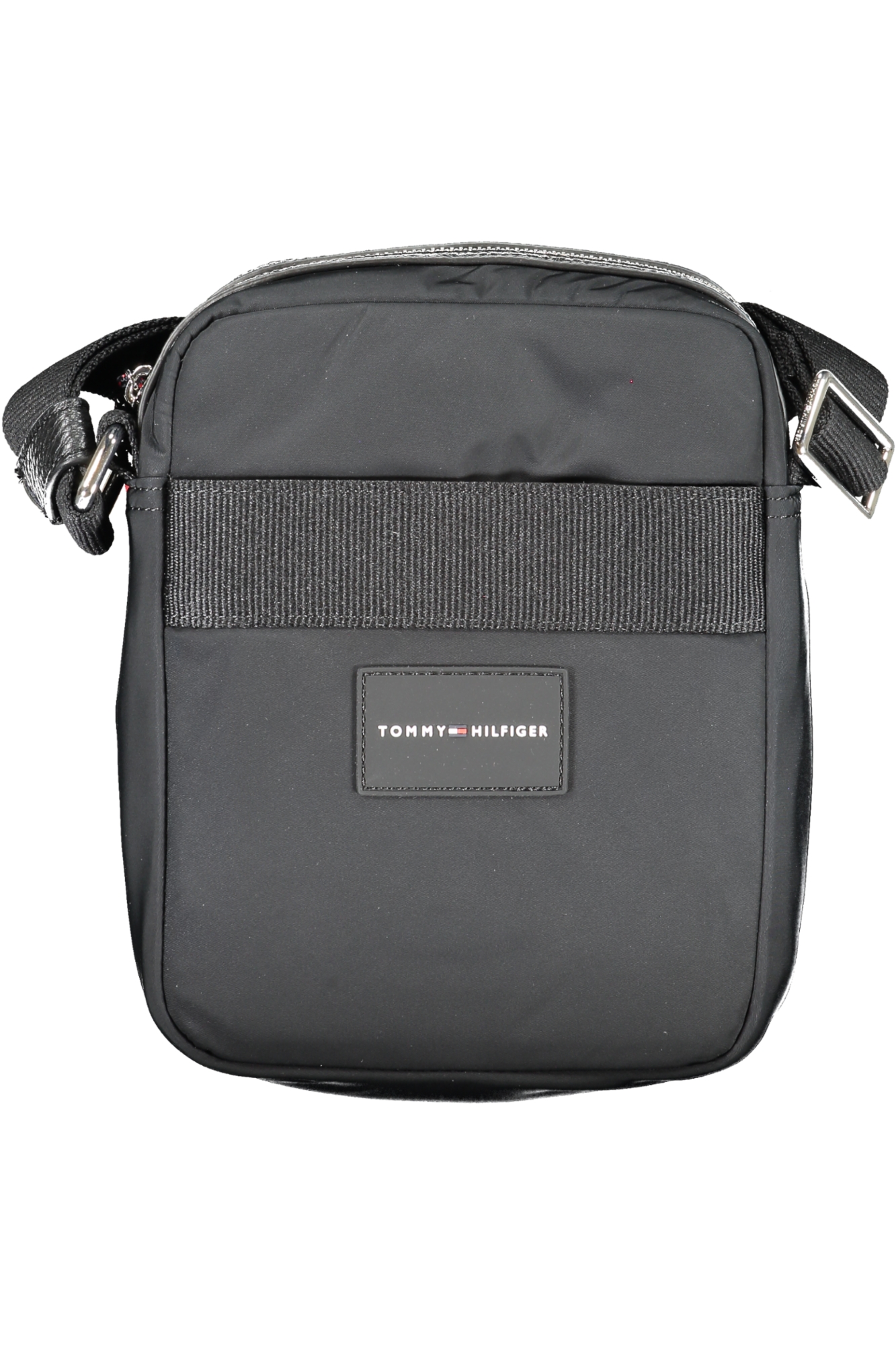 TOMMY HILFIGER MEN'S BLACK SHOULDER BAG