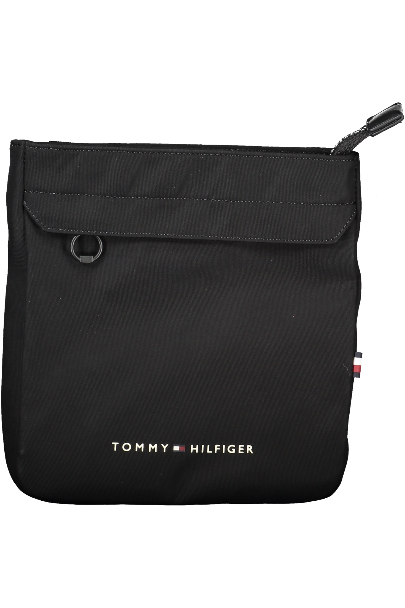 TOMMY HILFIGER MEN'S BLACK SHOULDER BAG