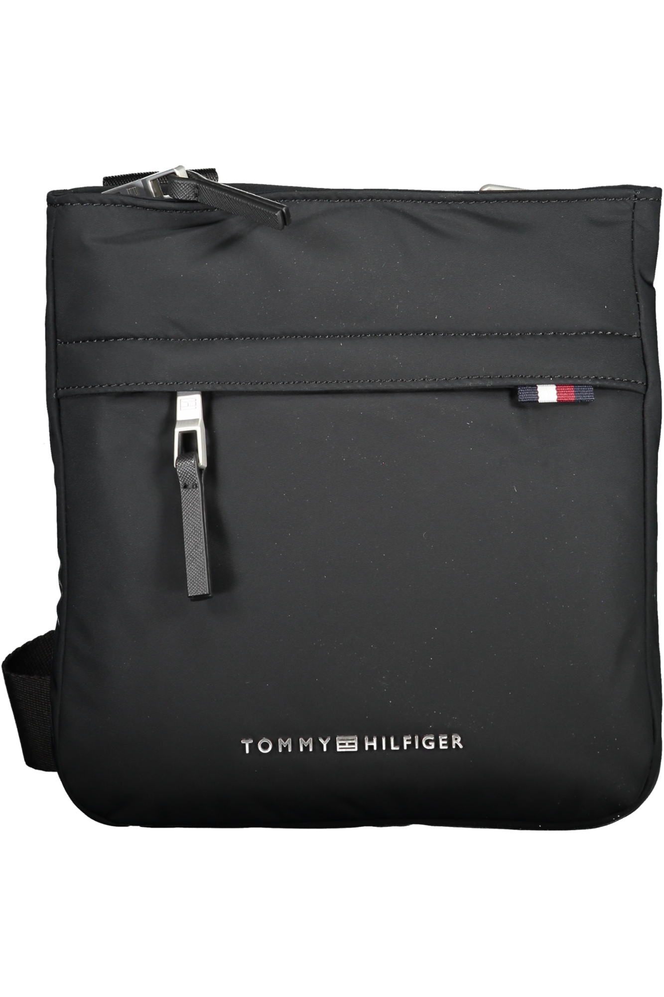 TOMMY HILFIGER MEN'S BLACK SHOULDER BAG