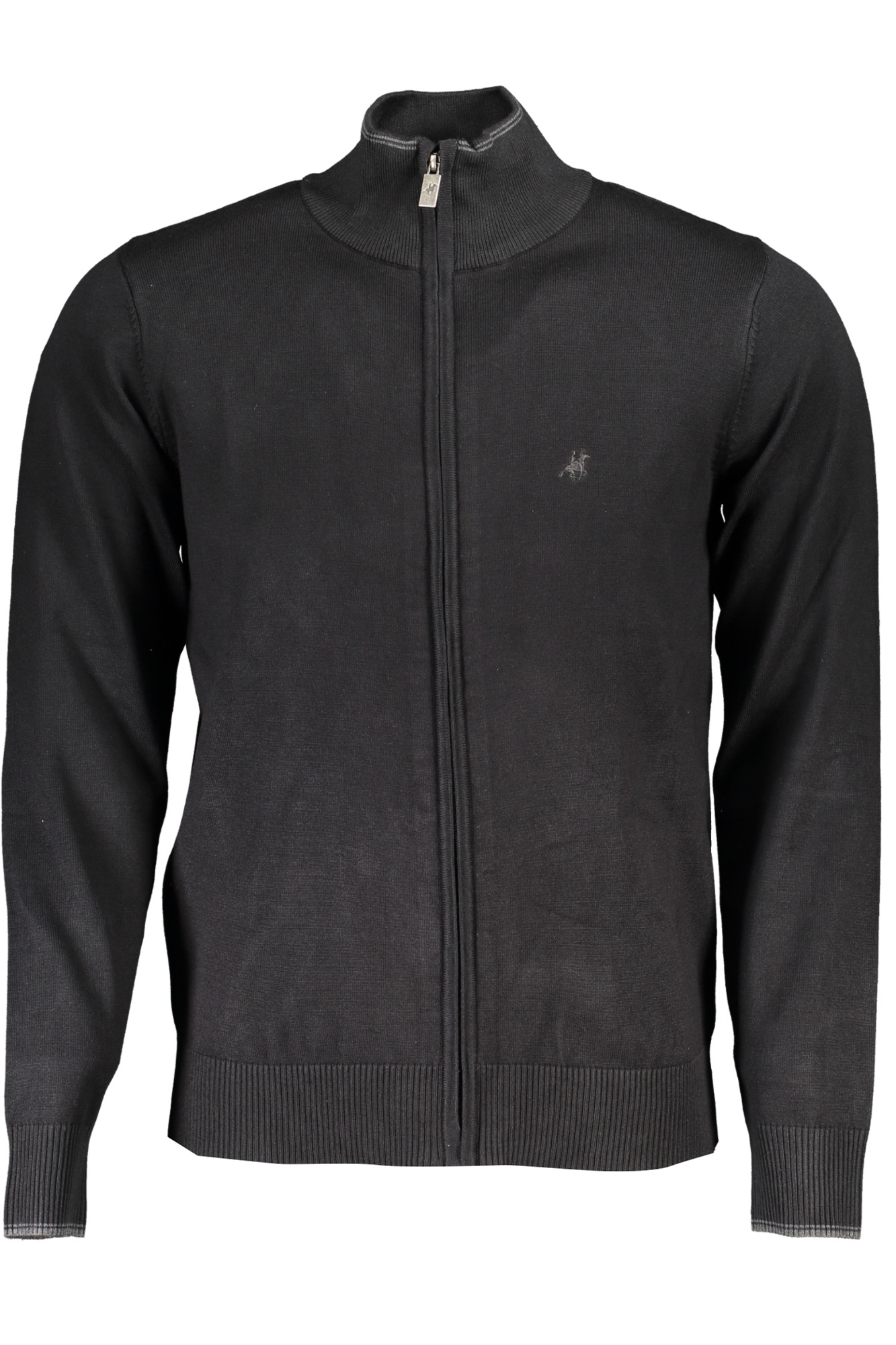 US GRAND POLO MEN'S BLACK CARDIGAN