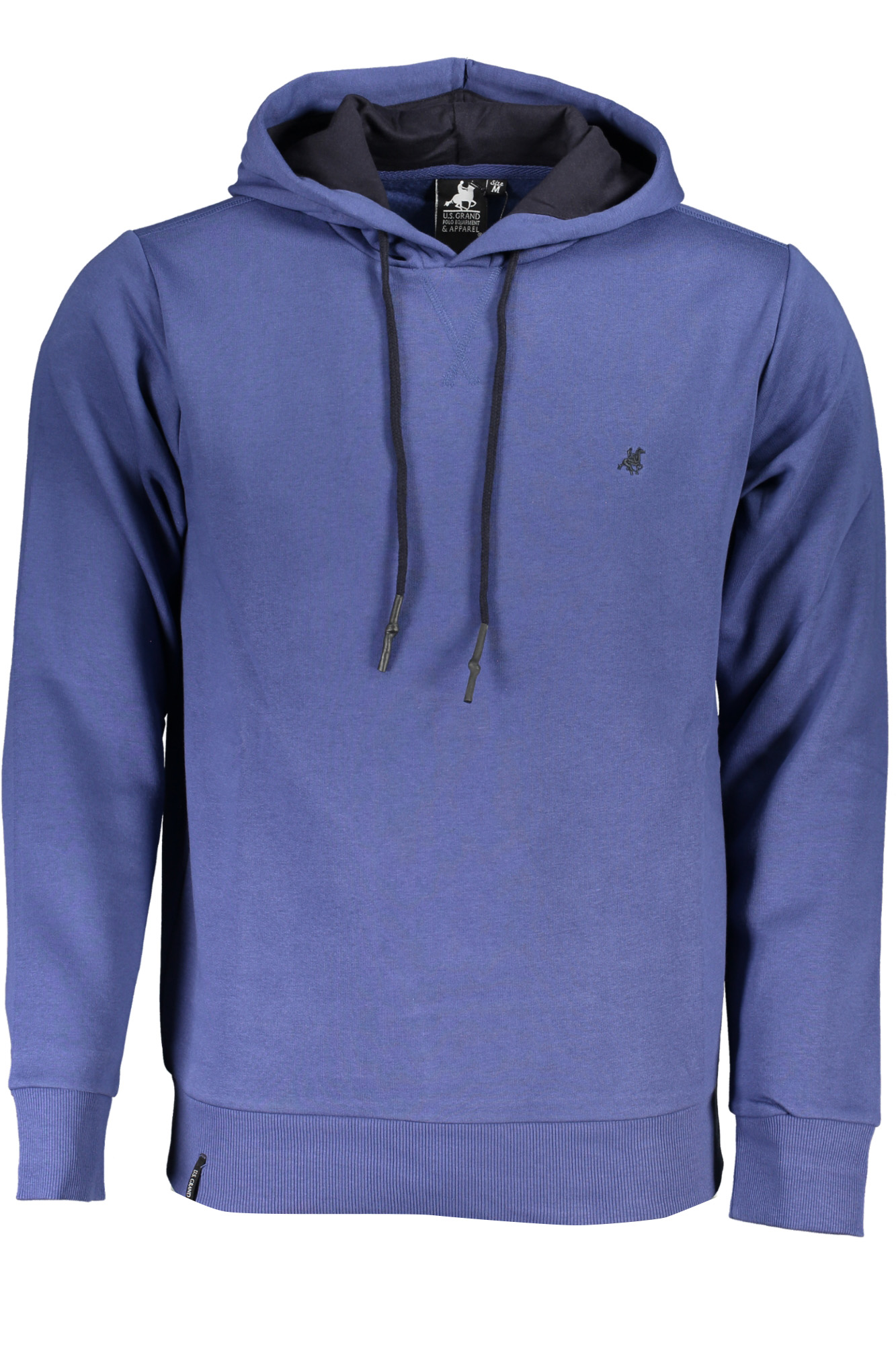 US GRAND MEN'S BLUE ZIP-UP SWEATSHIRT U.S. GRAND