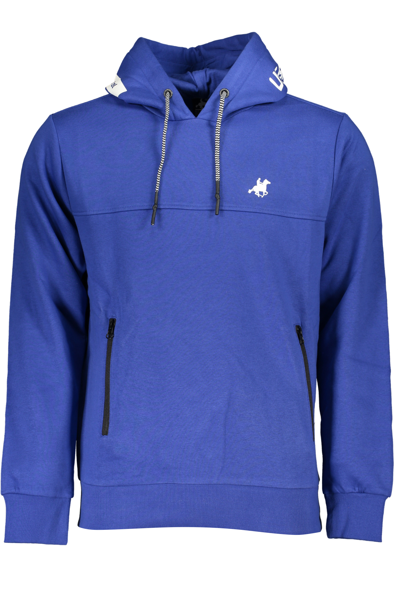 US GRAND POLO MEN'S BLUE ZIPLESS SWEATSHIRT