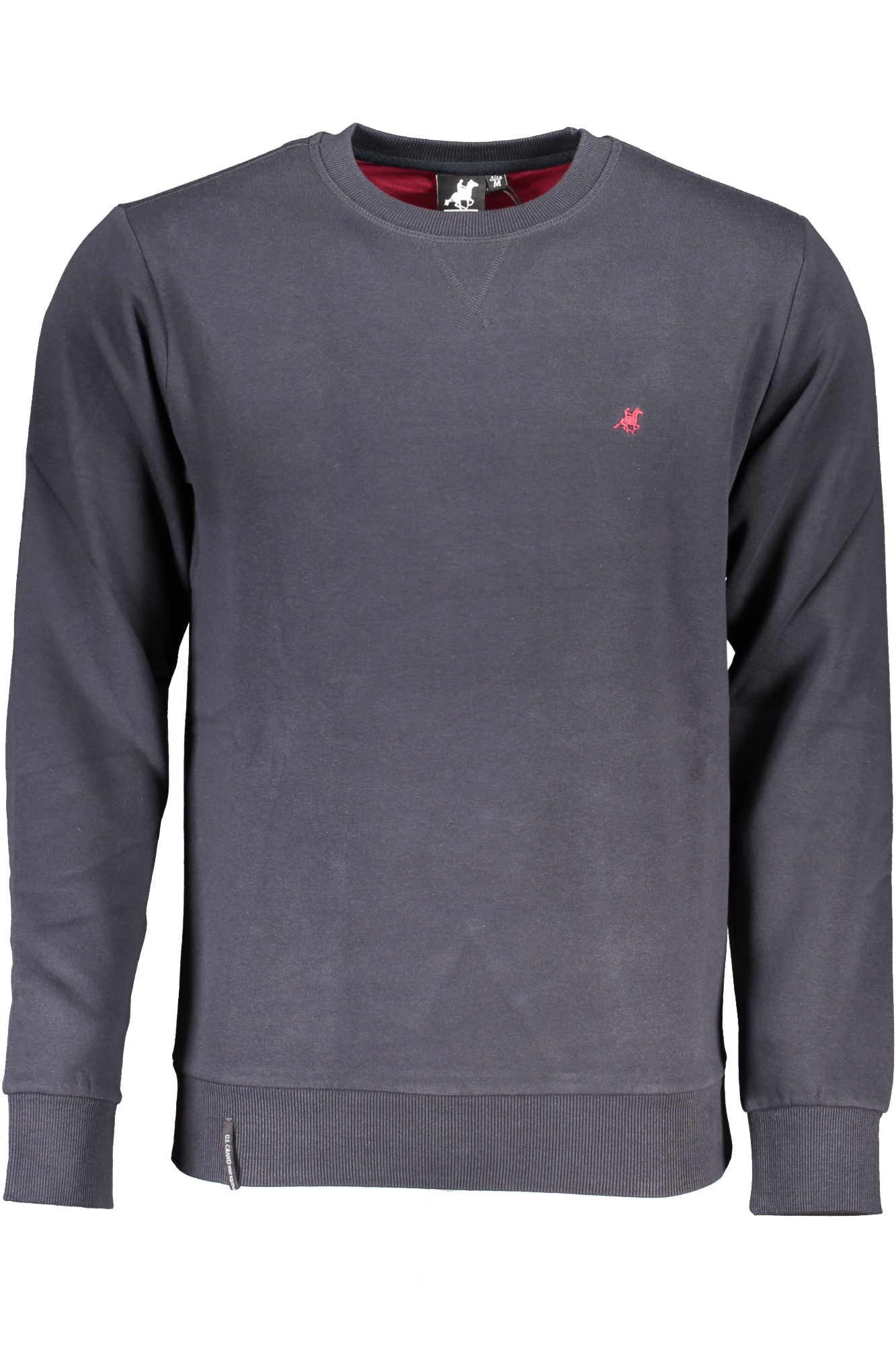 US GRAND POLO MEN'S BLUE ZIPLESS SWEATSHIRT