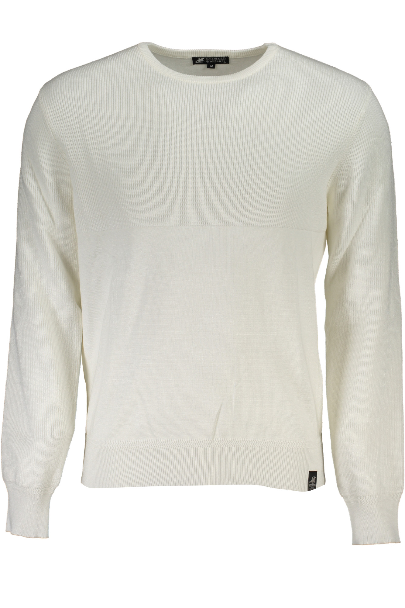US GRAND POLO MEN'S WHITE SWEATER